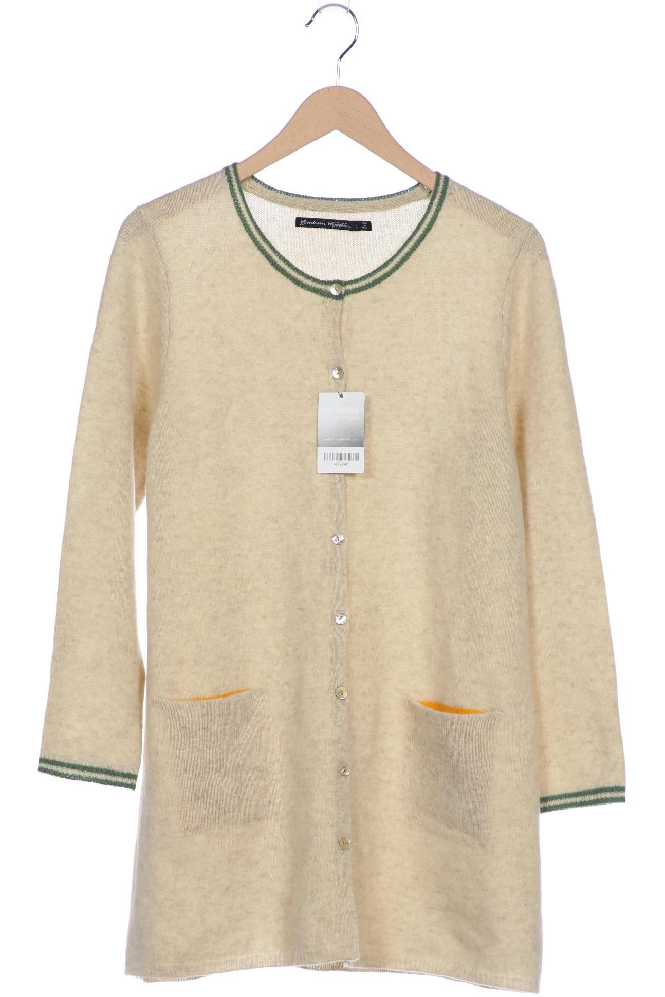 

Gudrun Sjödén Damen Strickjacke, beige, Gr. 42