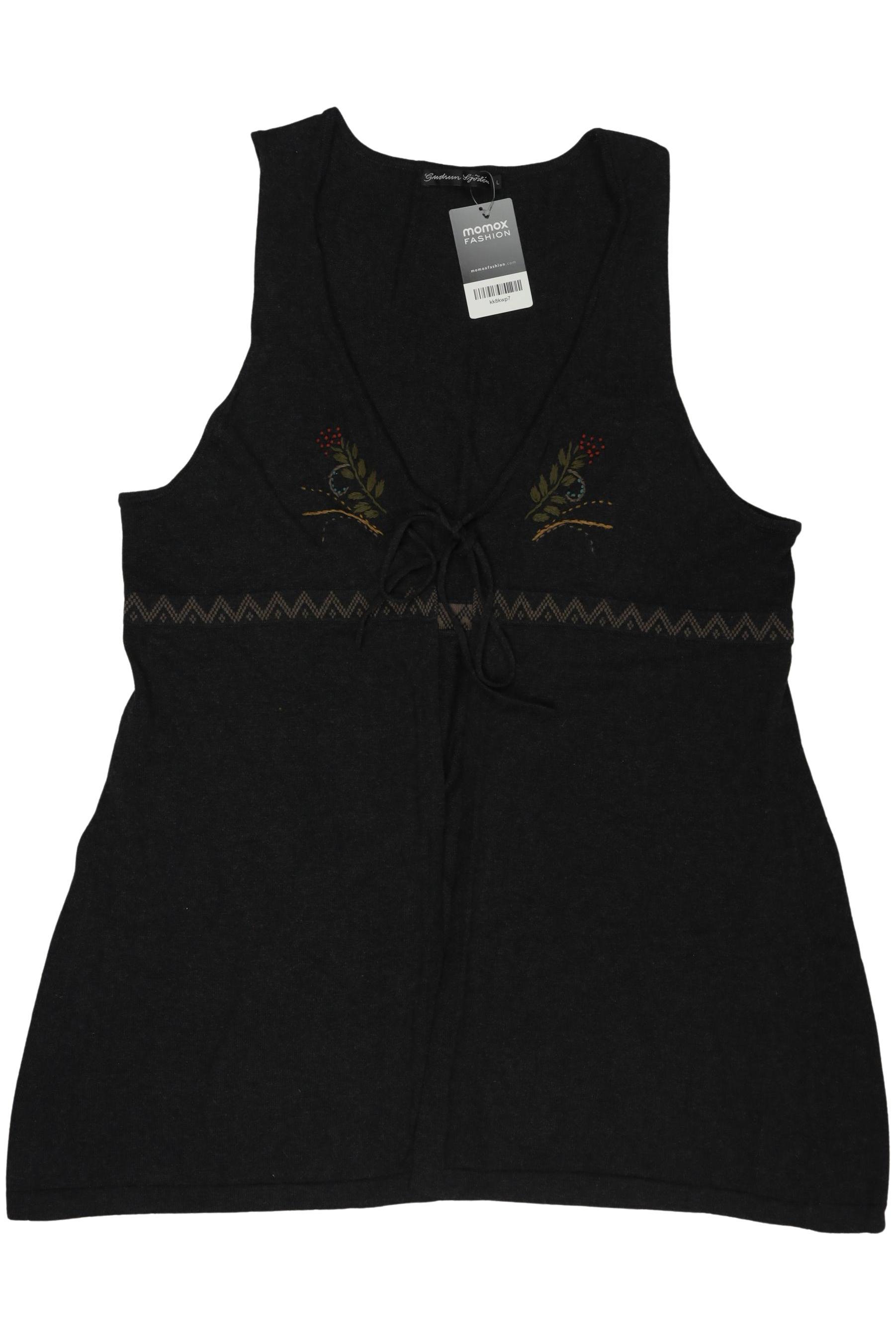 

Gudrun Sjödén Damen Weste, schwarz, Gr. 42