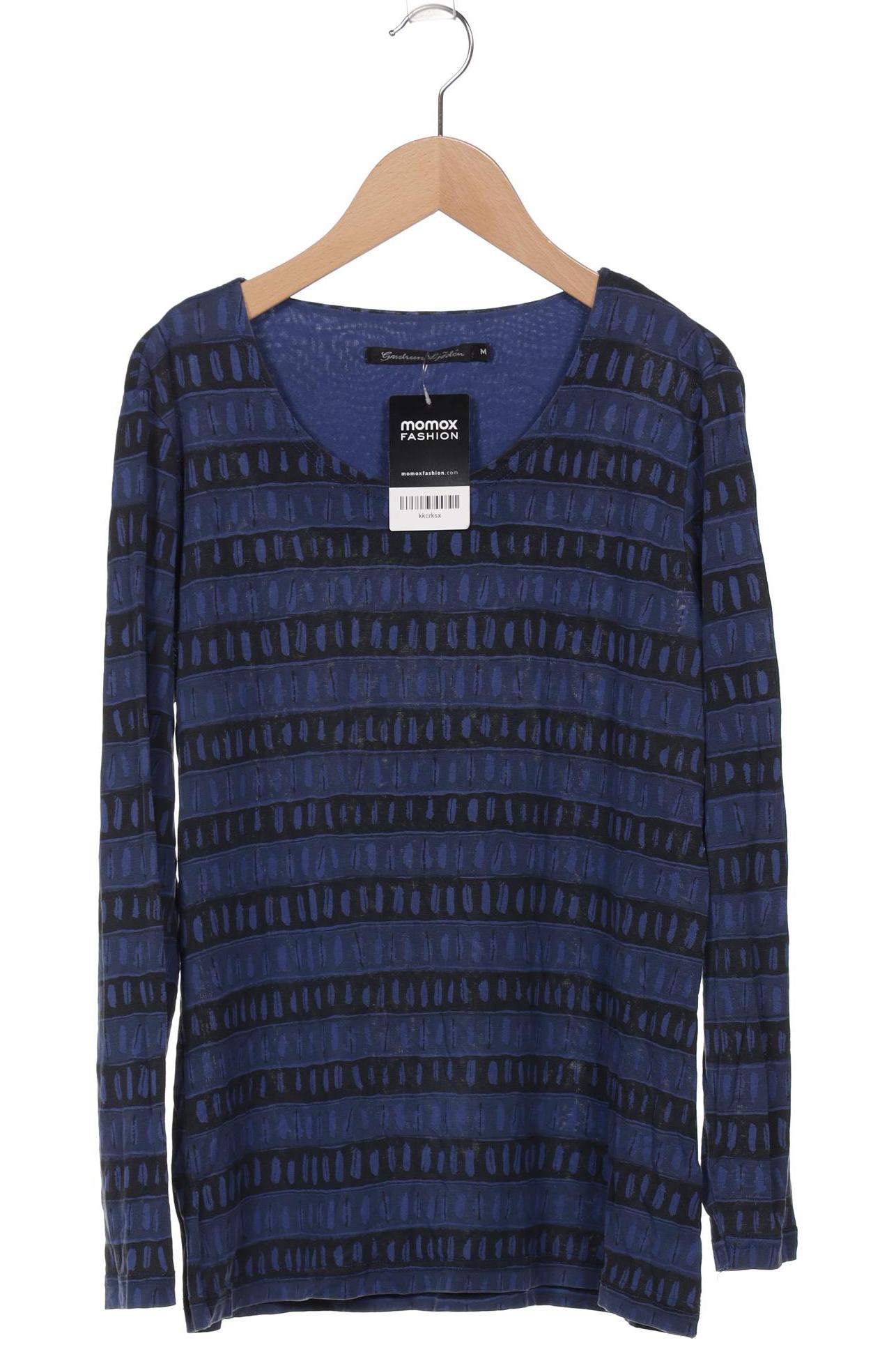 

Gudrun Sjödén Damen Langarmshirt, marineblau, Gr. 38