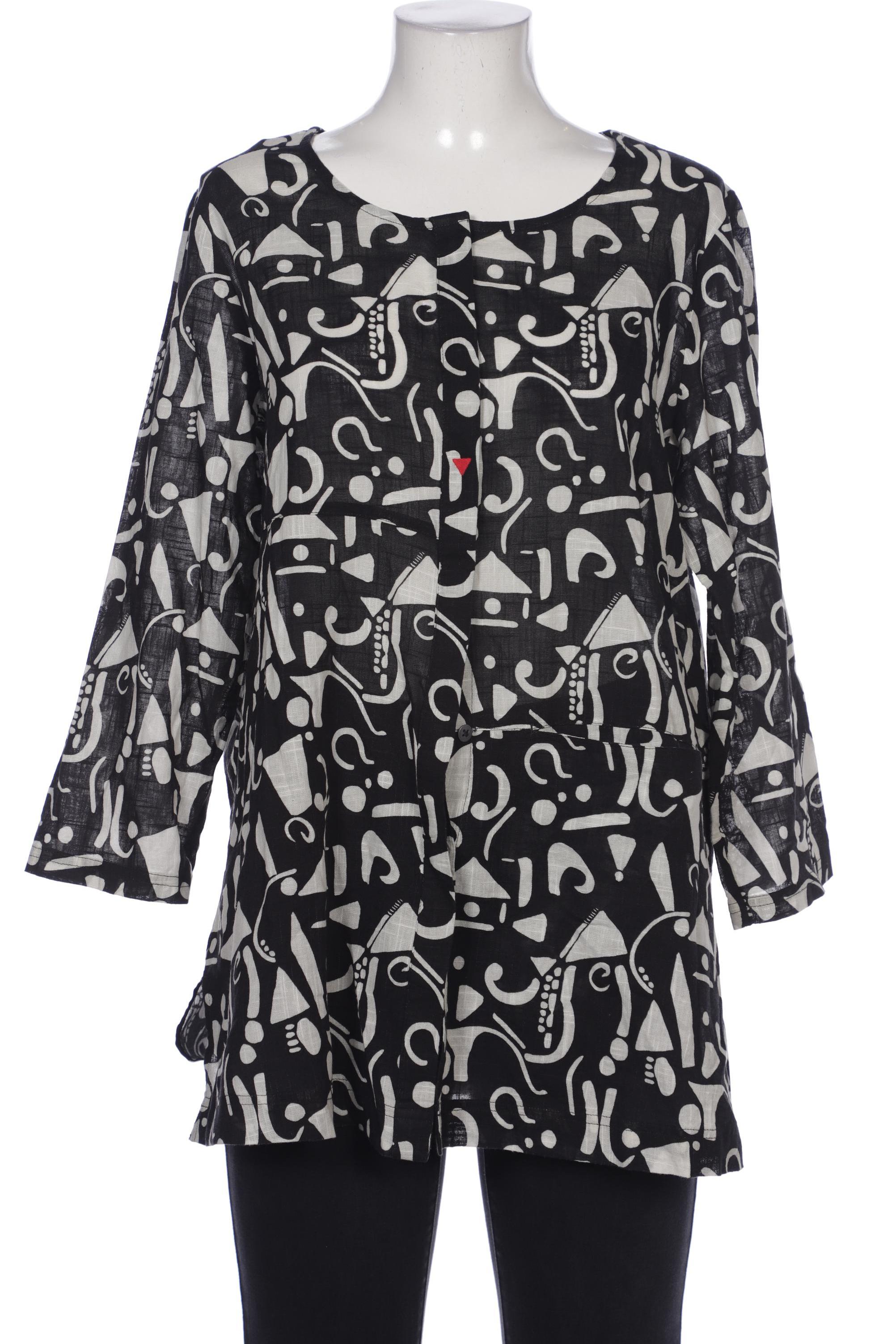 

Gudrun Sjödén Damen Bluse, schwarz, Gr. 38