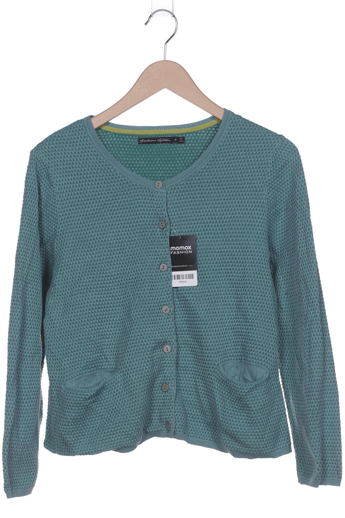 

Gudrun Sjödén Damen Strickjacke, türkis, Gr. 38