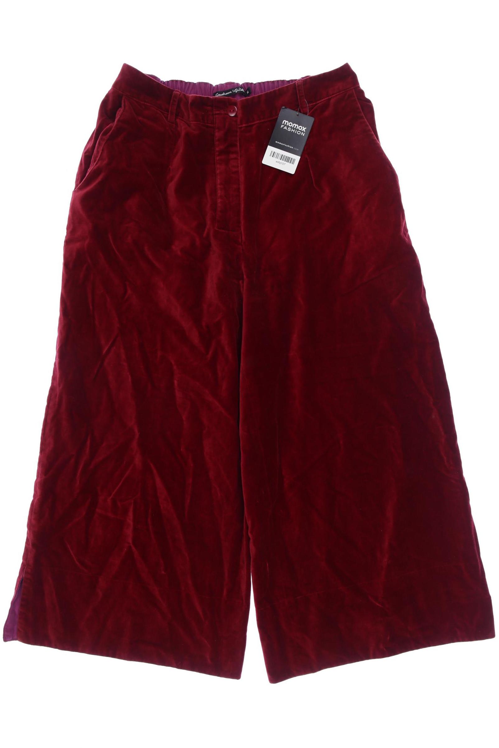 

Gudrun Sjödén Damen Stoffhose, rot, Gr. 0
