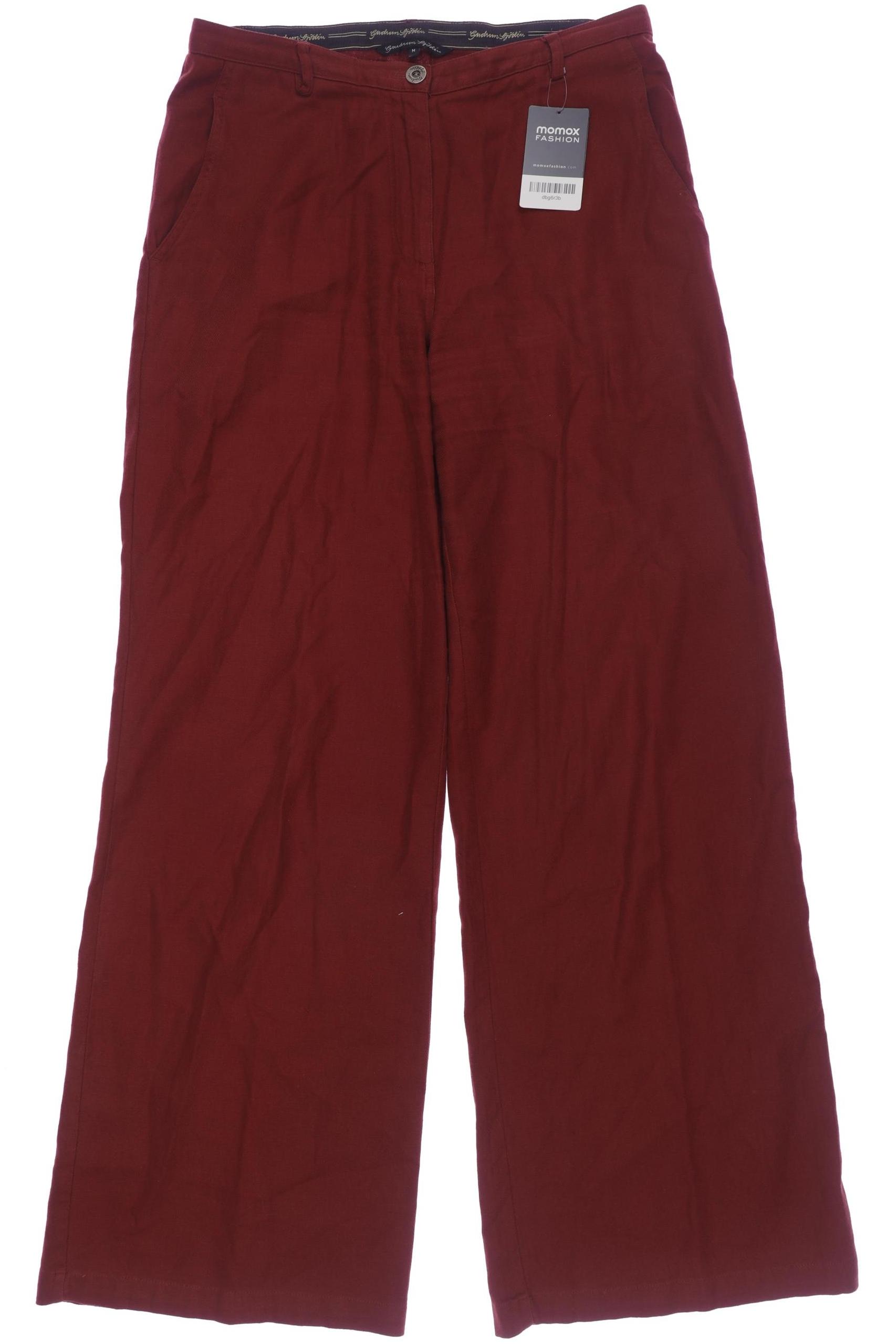 

Gudrun Sjödén Damen Stoffhose, bordeaux, Gr. 0