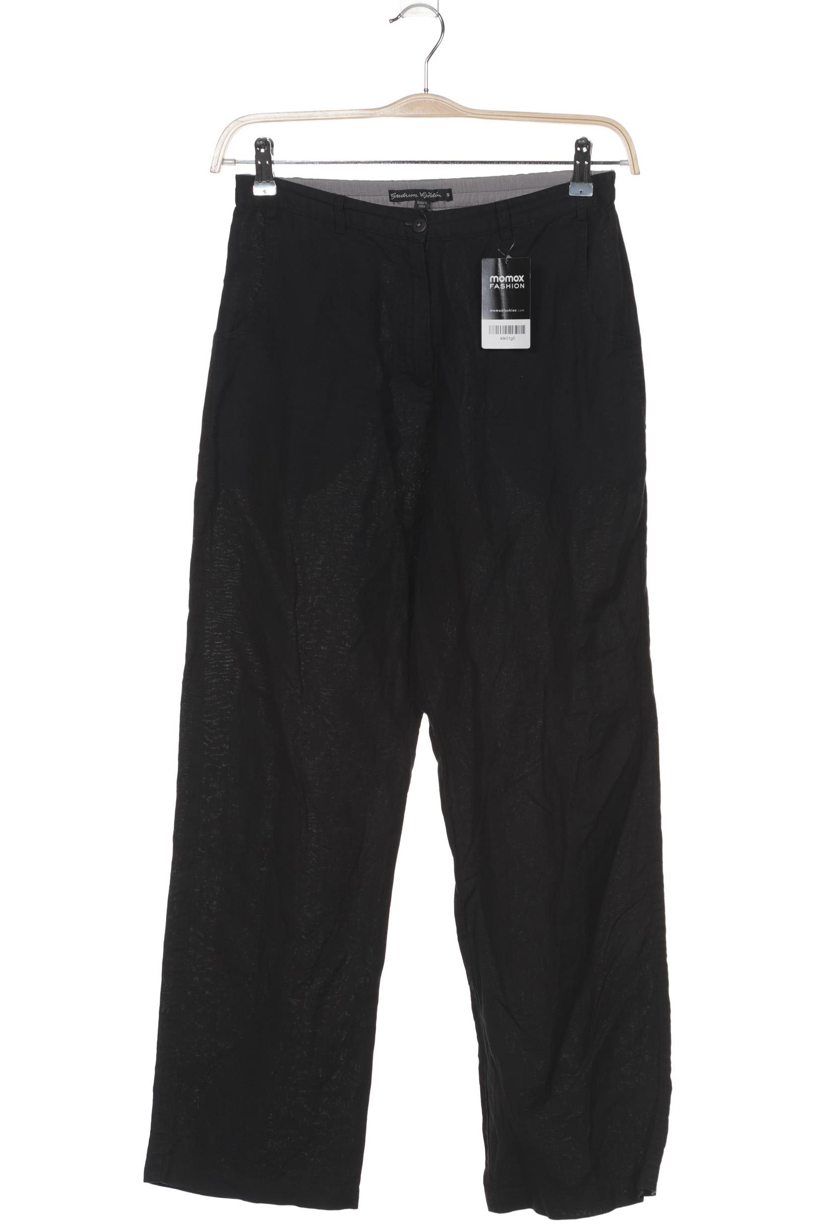 

Gudrun Sjödén Damen Stoffhose, schwarz, Gr. 0