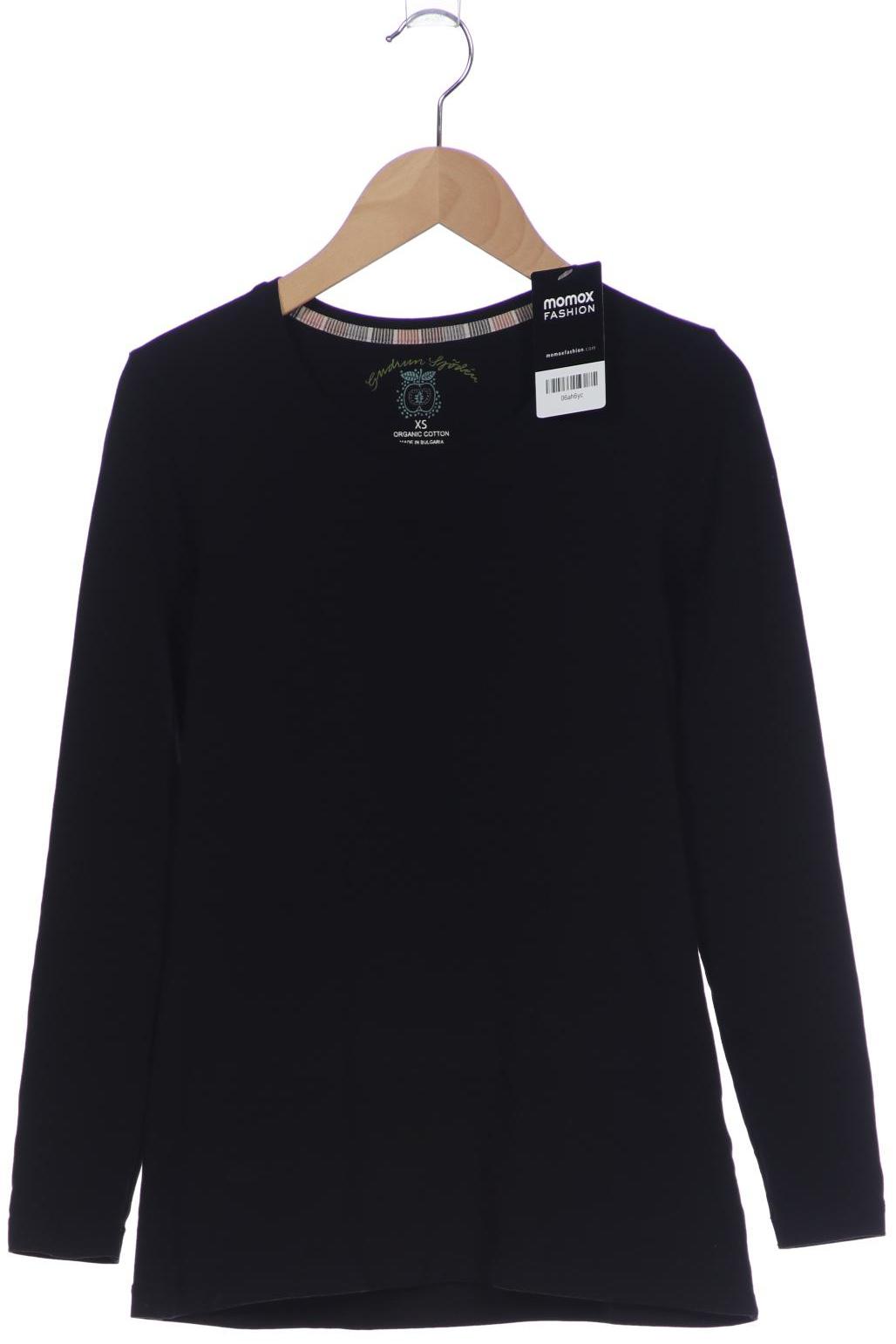 

Gudrun Sjödén Damen Langarmshirt, schwarz, Gr. 34