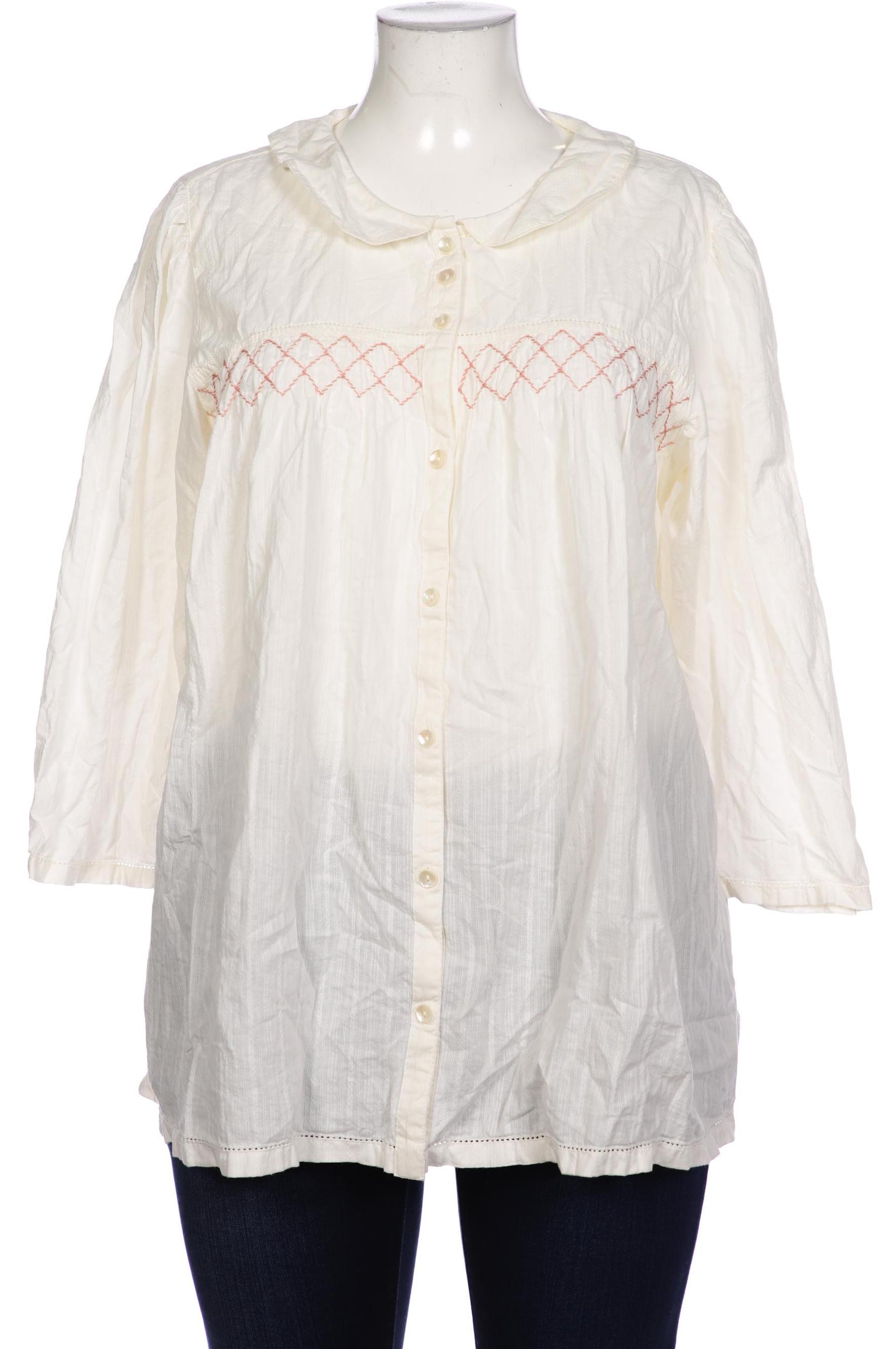 

Gudrun Sjödén Damen Bluse, cremeweiß, Gr. 44