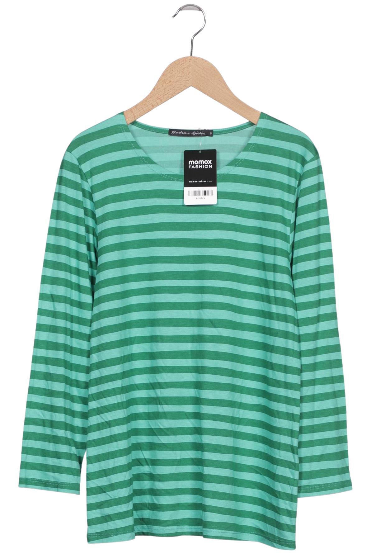

Gudrun Sjödén Damen Langarmshirt, grün, Gr. 36