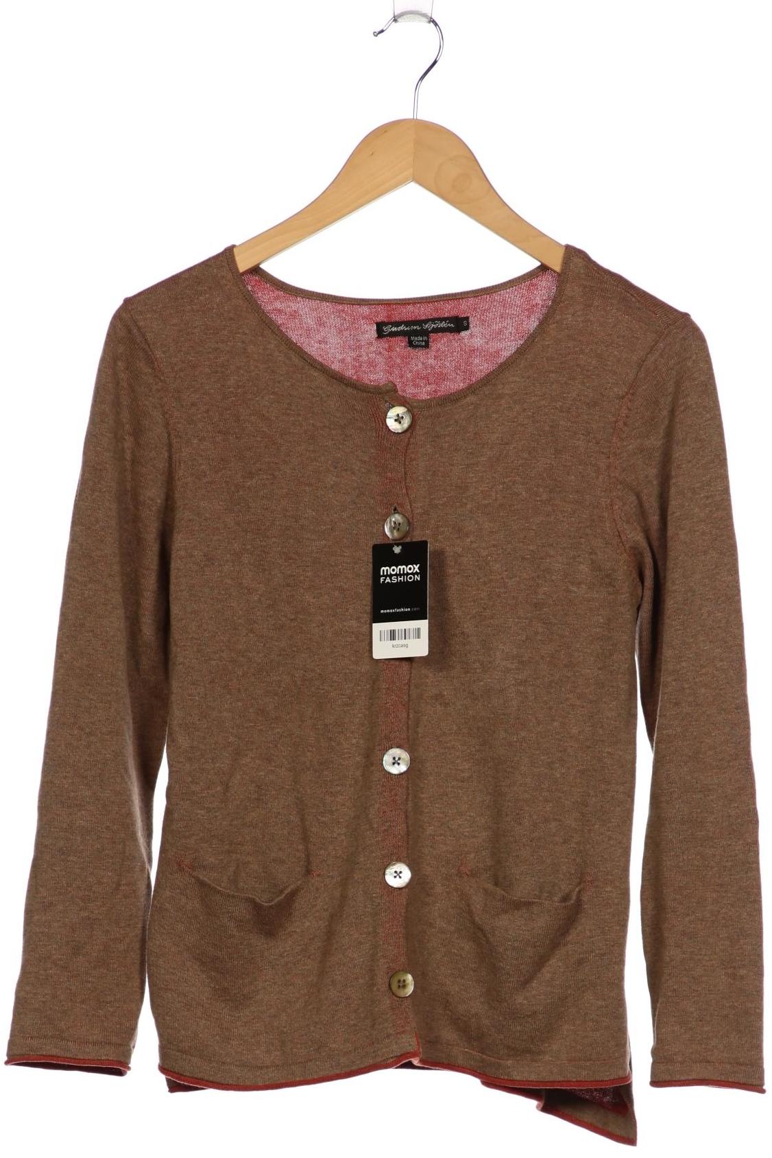 

Gudrun Sjödén Damen Strickjacke, braun, Gr. 36