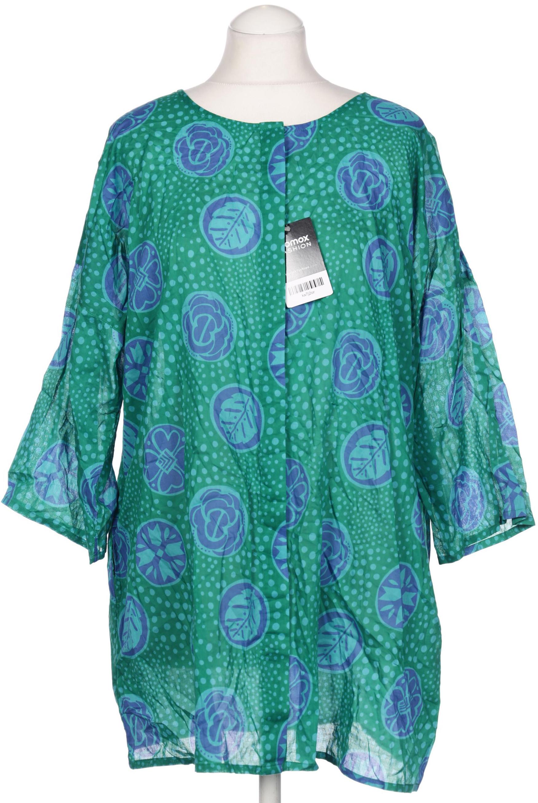 

Gudrun Sjödén Damen Bluse, grün, Gr. 38