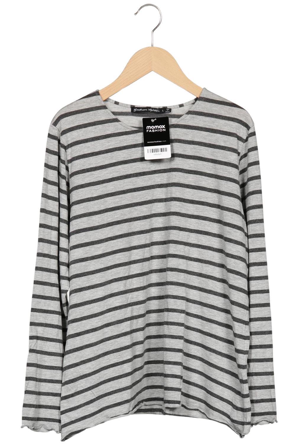 

Gudrun Sjödén Damen Langarmshirt, grau, Gr. 42