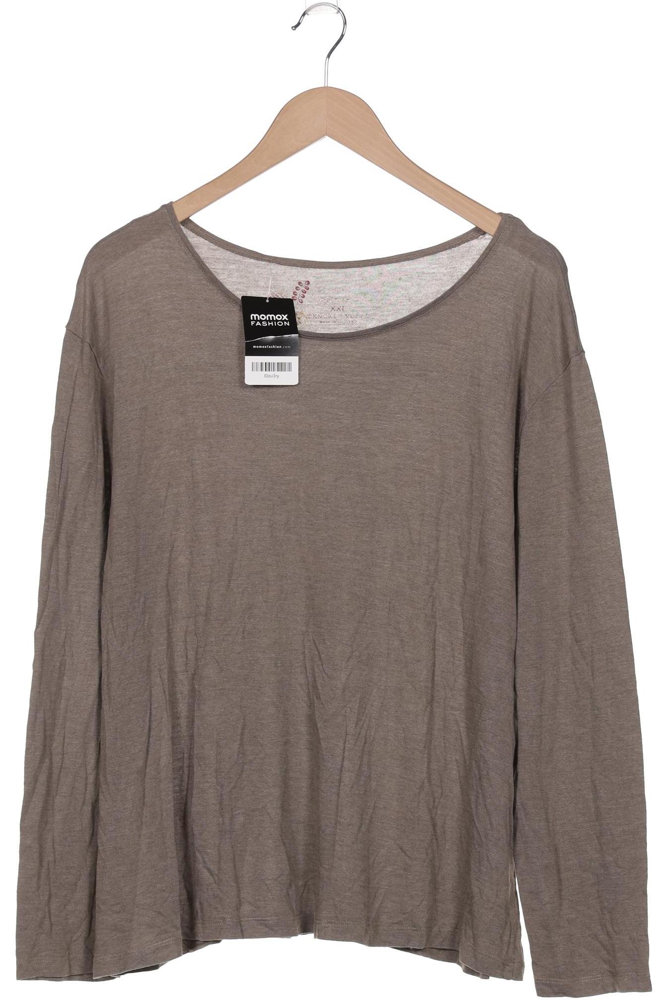

Gudrun Sjödén Damen Langarmshirt, braun, Gr. 46