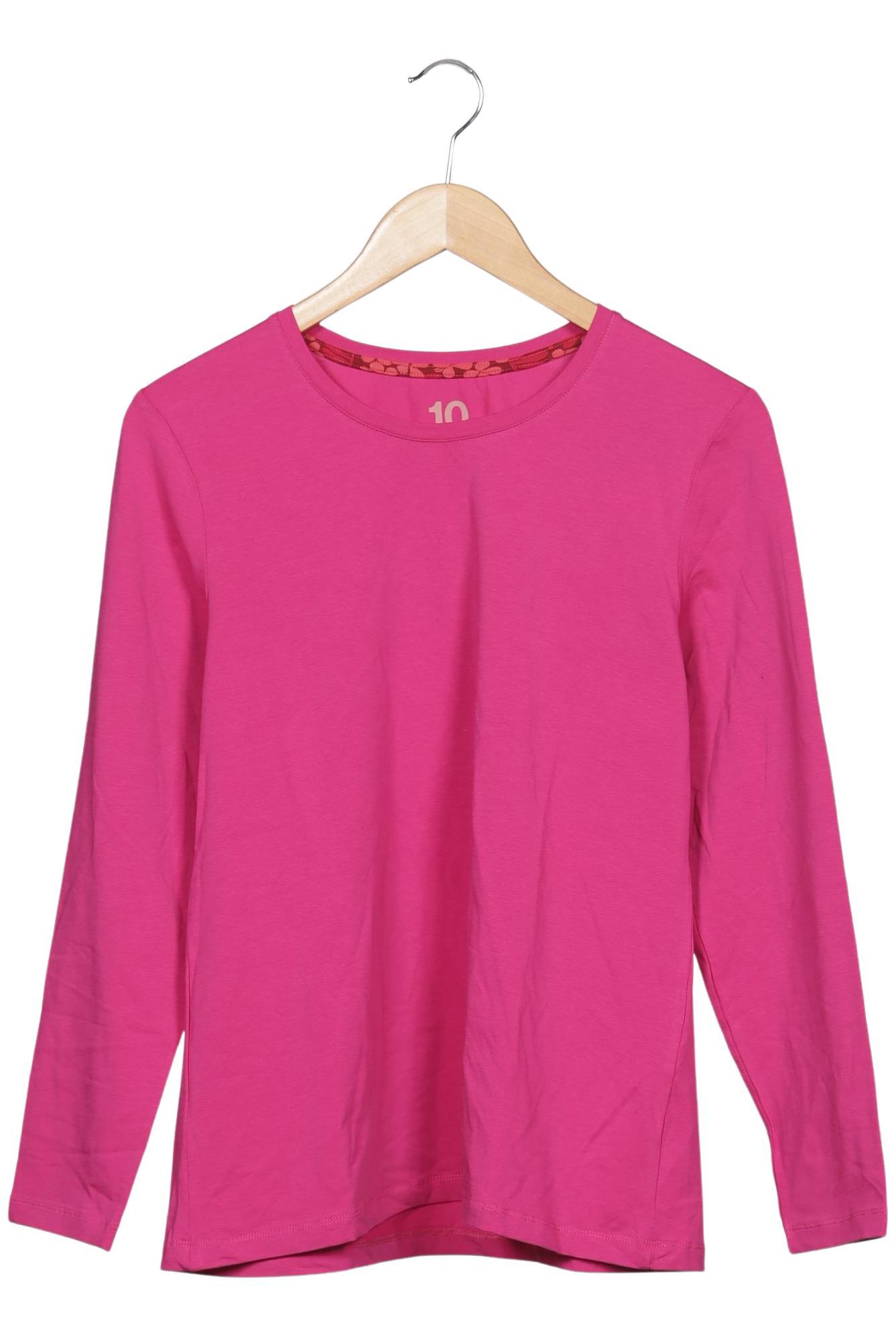 

Gudrun Sjödén Damen Langarmshirt, pink, Gr. 38