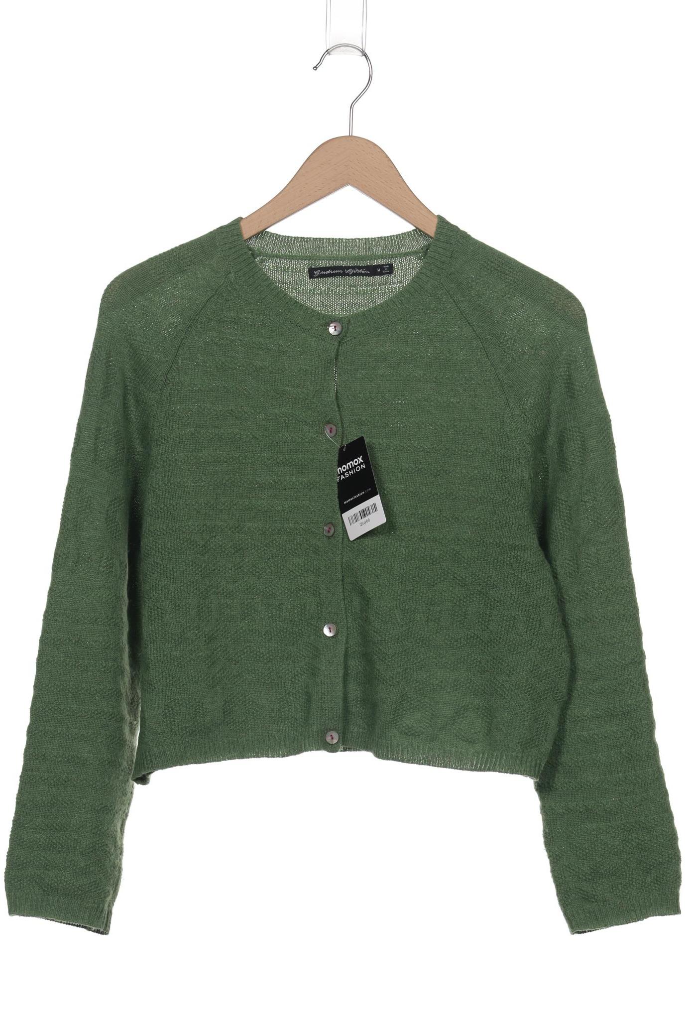 

Gudrun Sjödén Damen Strickjacke, grün, Gr. 38