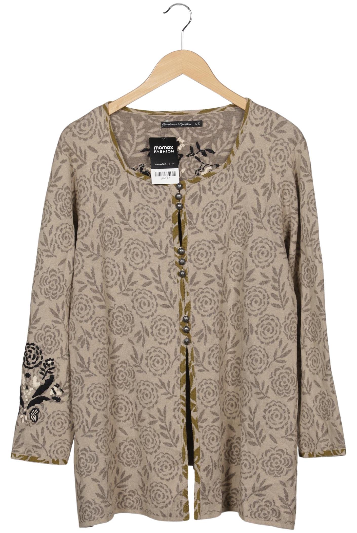 

Gudrun Sjödén Damen Strickjacke, beige, Gr. 42