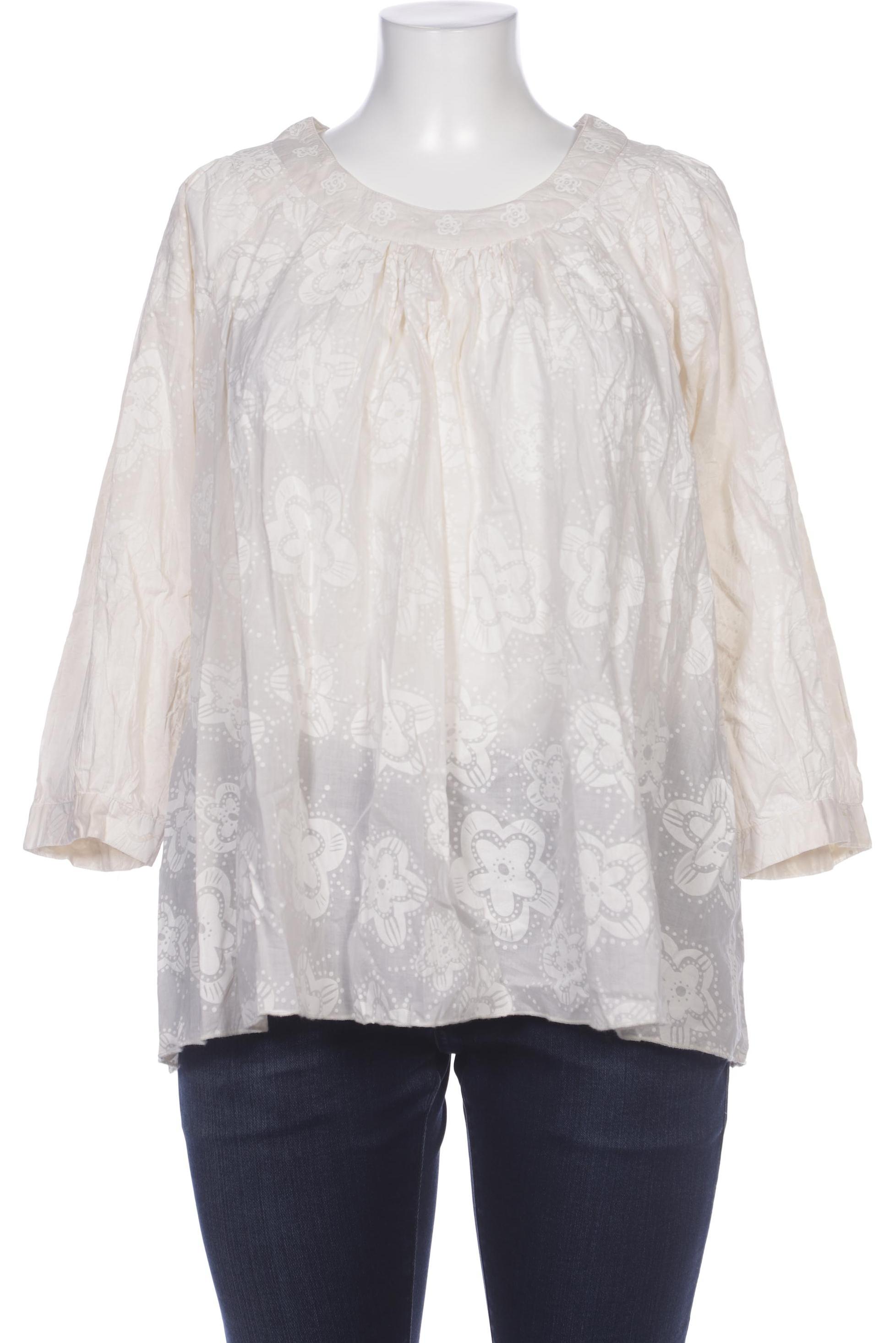 

Gudrun Sjödén Damen Bluse, cremeweiß, Gr. 46
