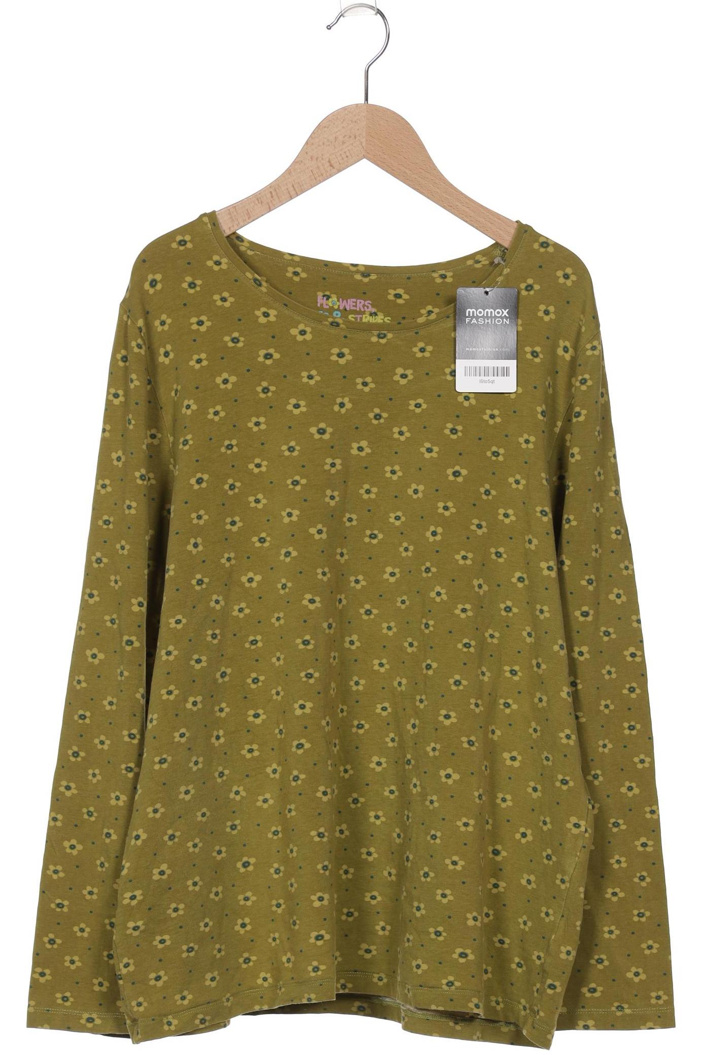 

Gudrun Sjödén Damen Langarmshirt, grün, Gr. 44