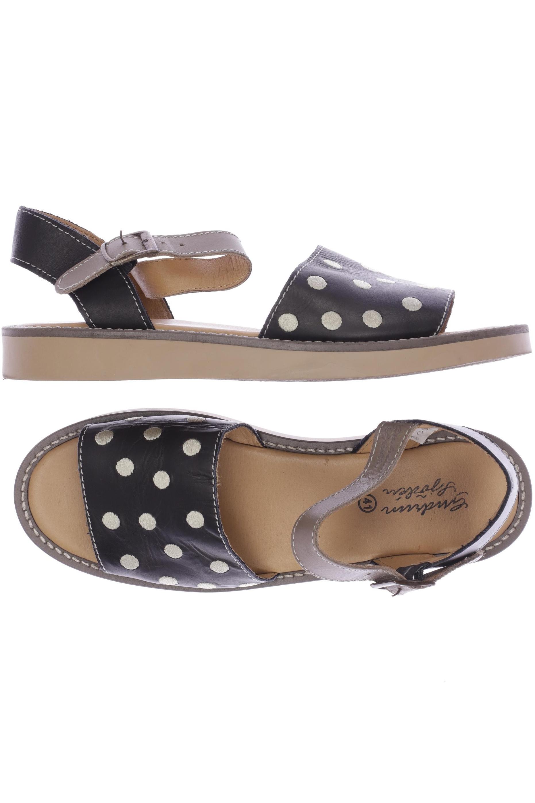 

Gudrun Sjödén Damen Sandale, schwarz, Gr. 41