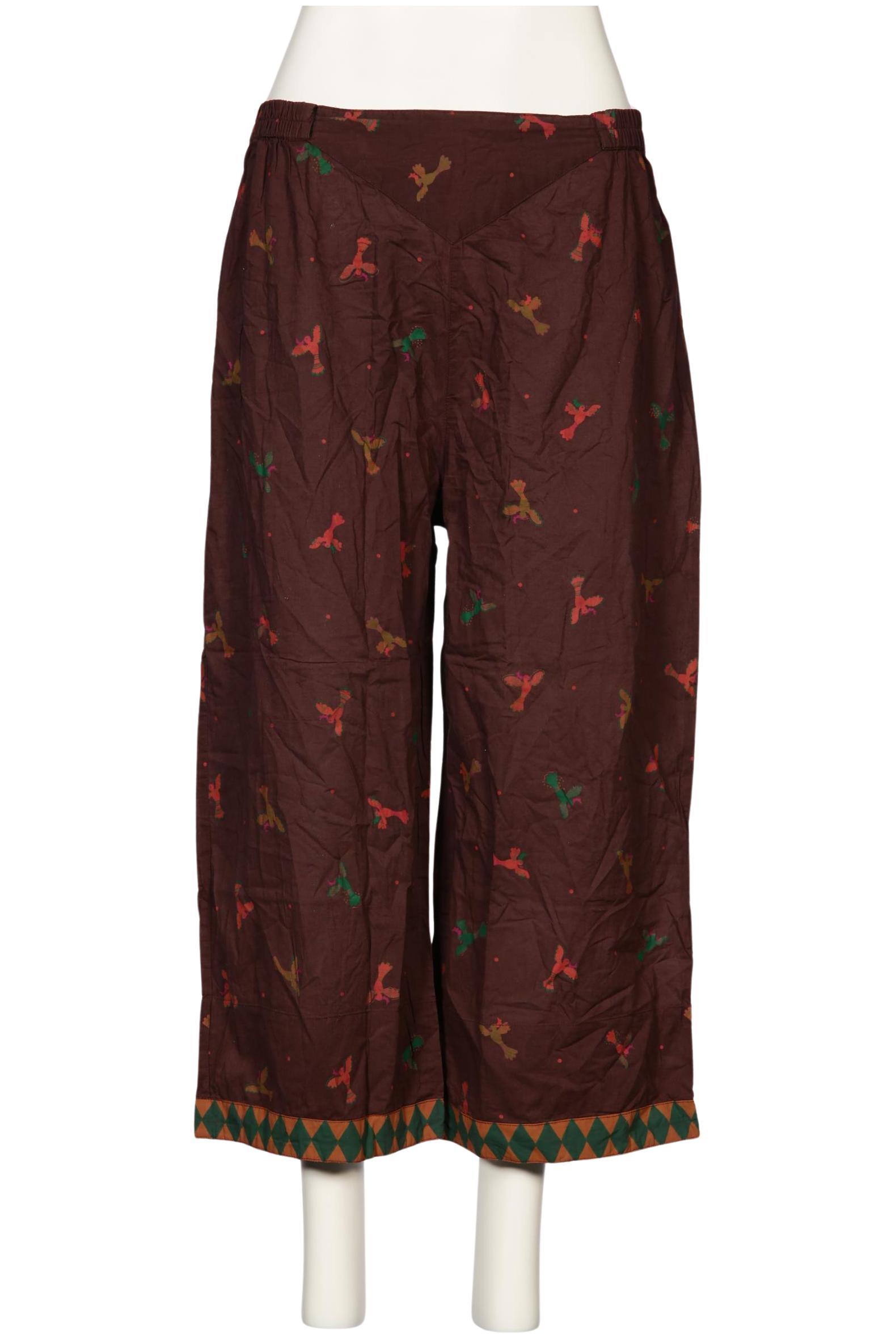 

Gudrun Sjödén Damen Stoffhose, braun, Gr. 0