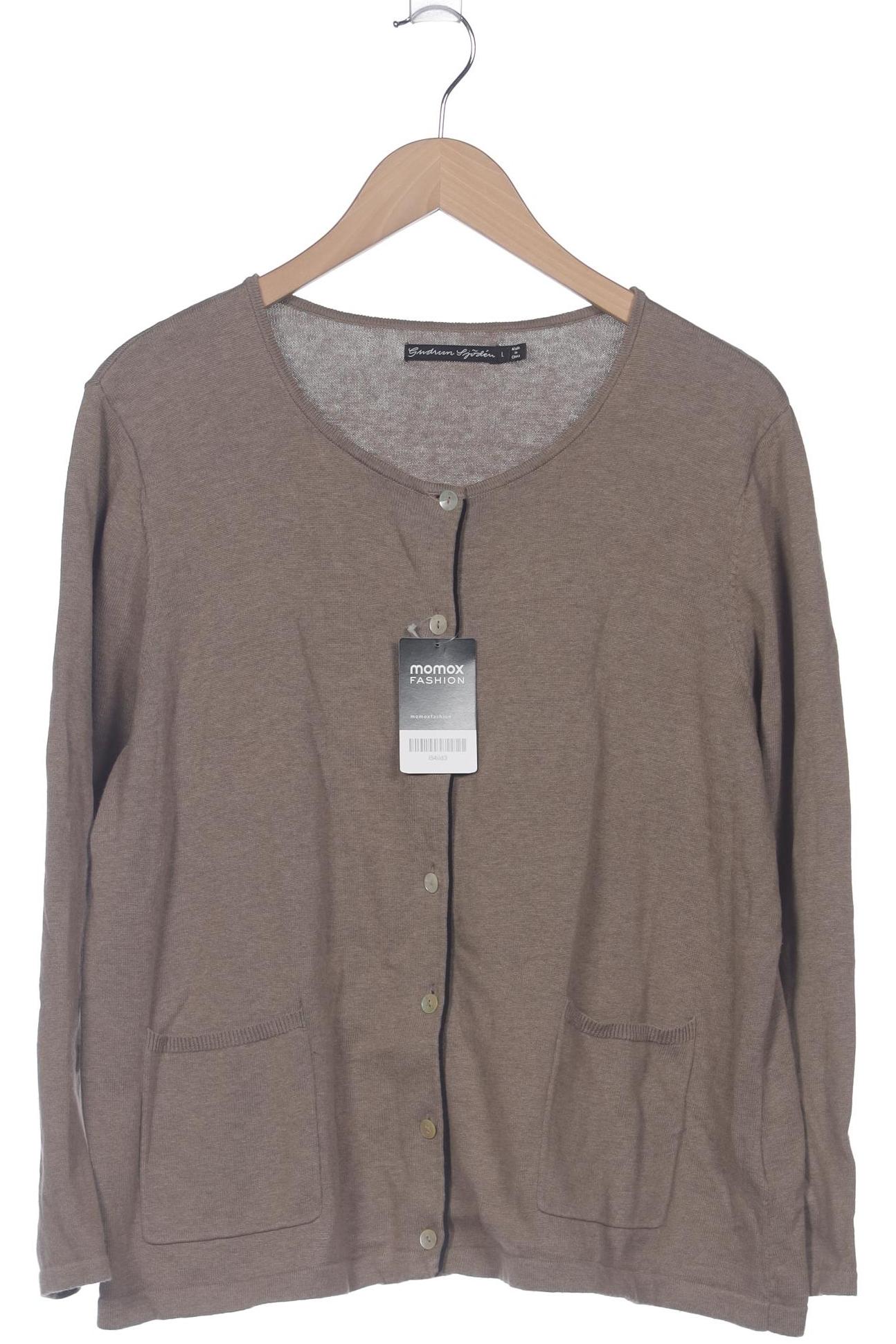 

Gudrun Sjödén Damen Strickjacke, braun, Gr. 42