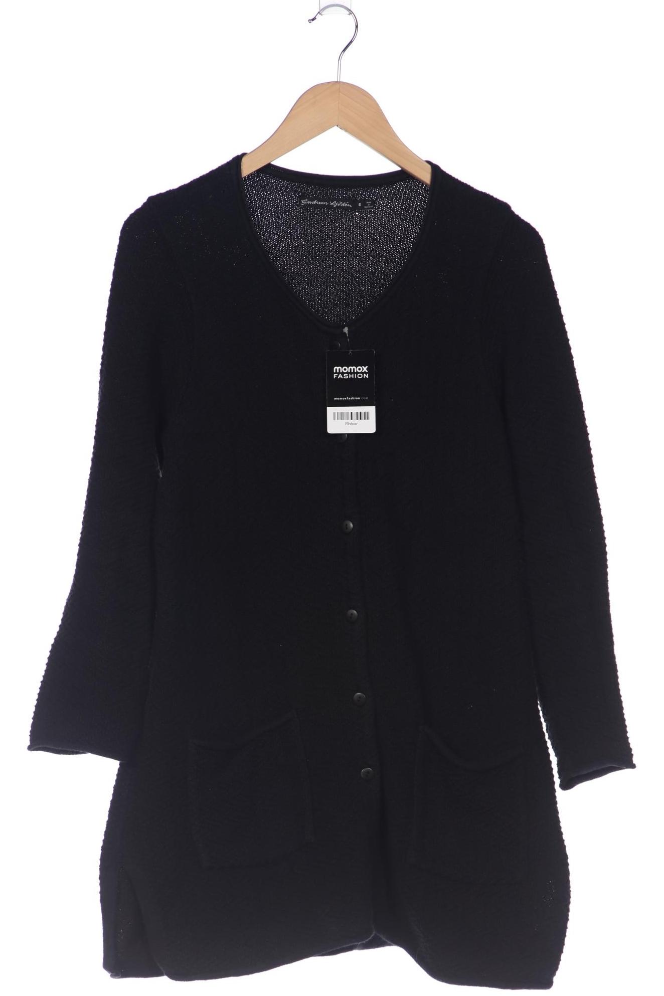 

Gudrun Sjödén Damen Strickjacke, schwarz, Gr. 36