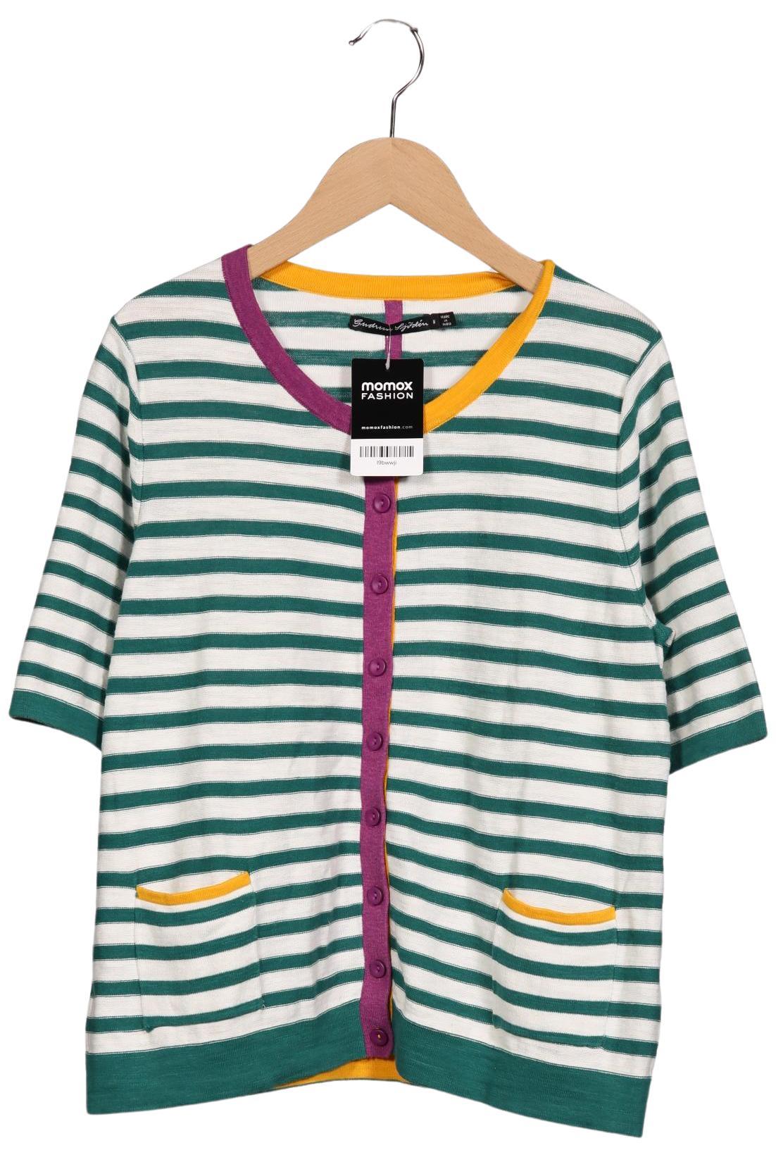 

Gudrun Sjödén Damen Strickjacke, grün, Gr. 38