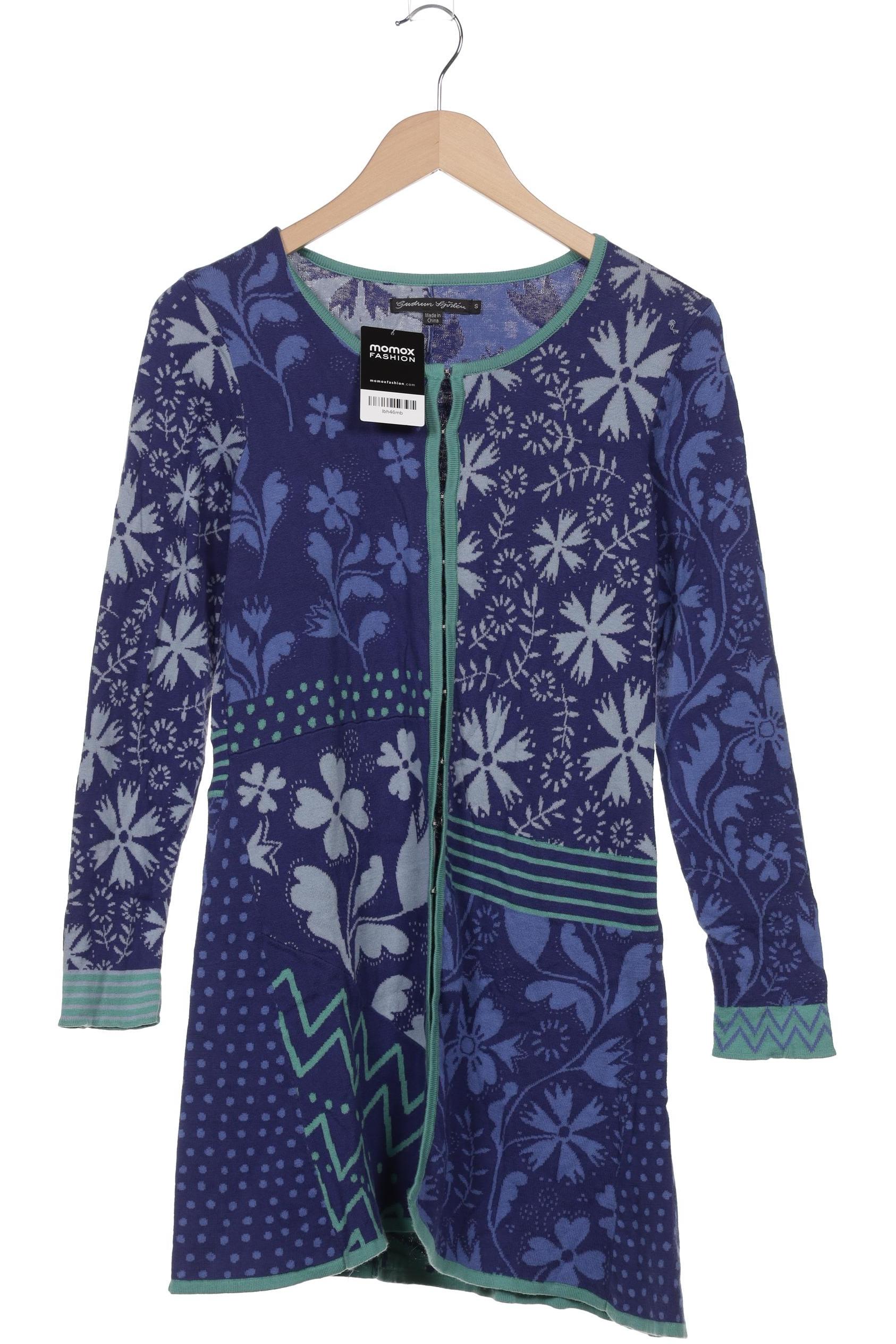 

Gudrun Sjödén Damen Strickjacke, blau, Gr. 36