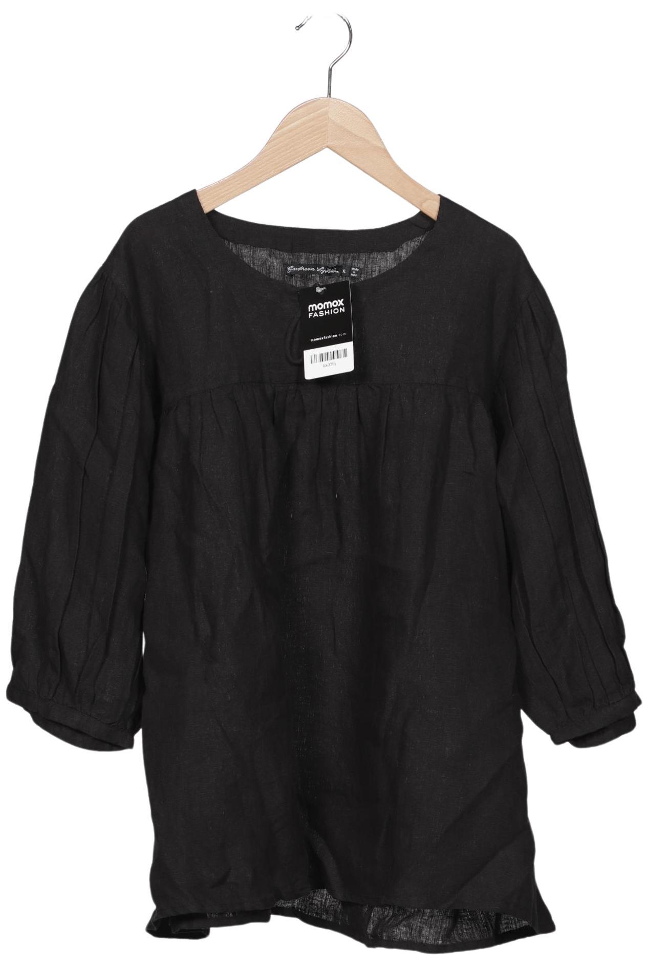 

Gudrun Sjödén Damen Bluse, schwarz, Gr. 44