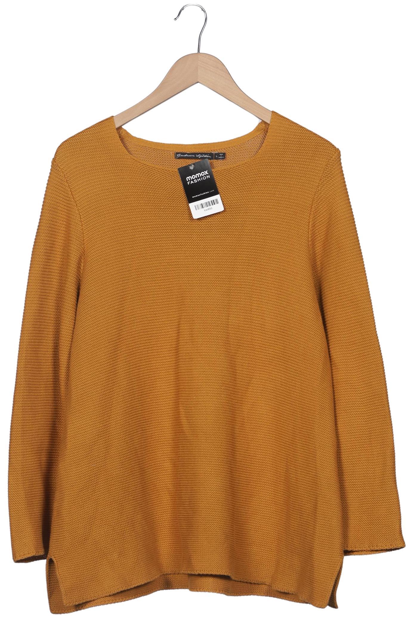 

Gudrun Sjödén Damen Pullover, orange, Gr. 42