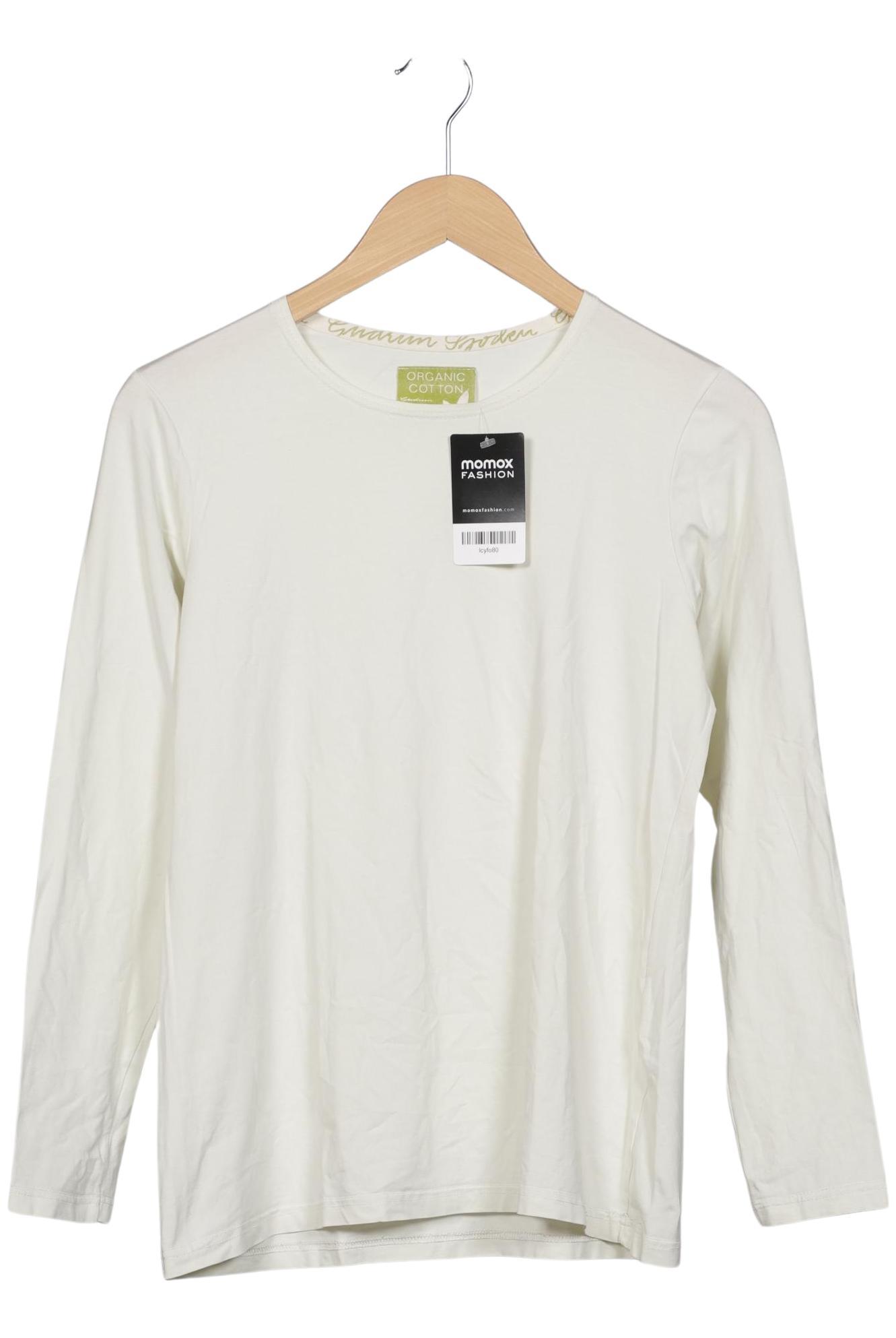 

Gudrun Sjödén Damen Langarmshirt, cremeweiß, Gr. 38