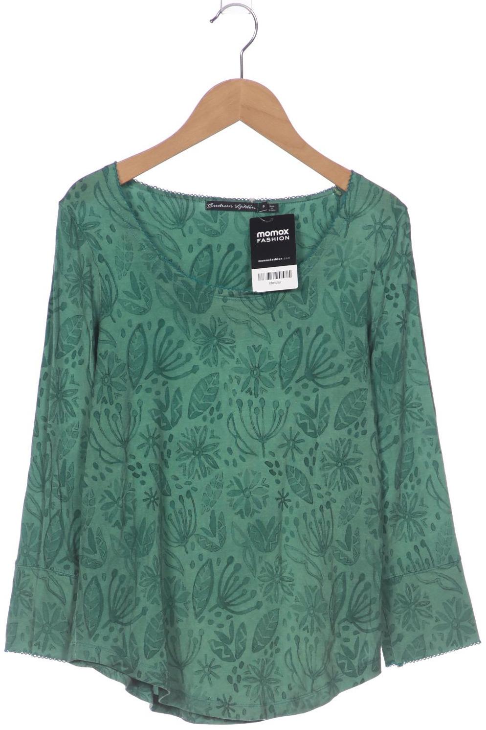 

Gudrun Sjödén Damen Langarmshirt, grün, Gr. 36