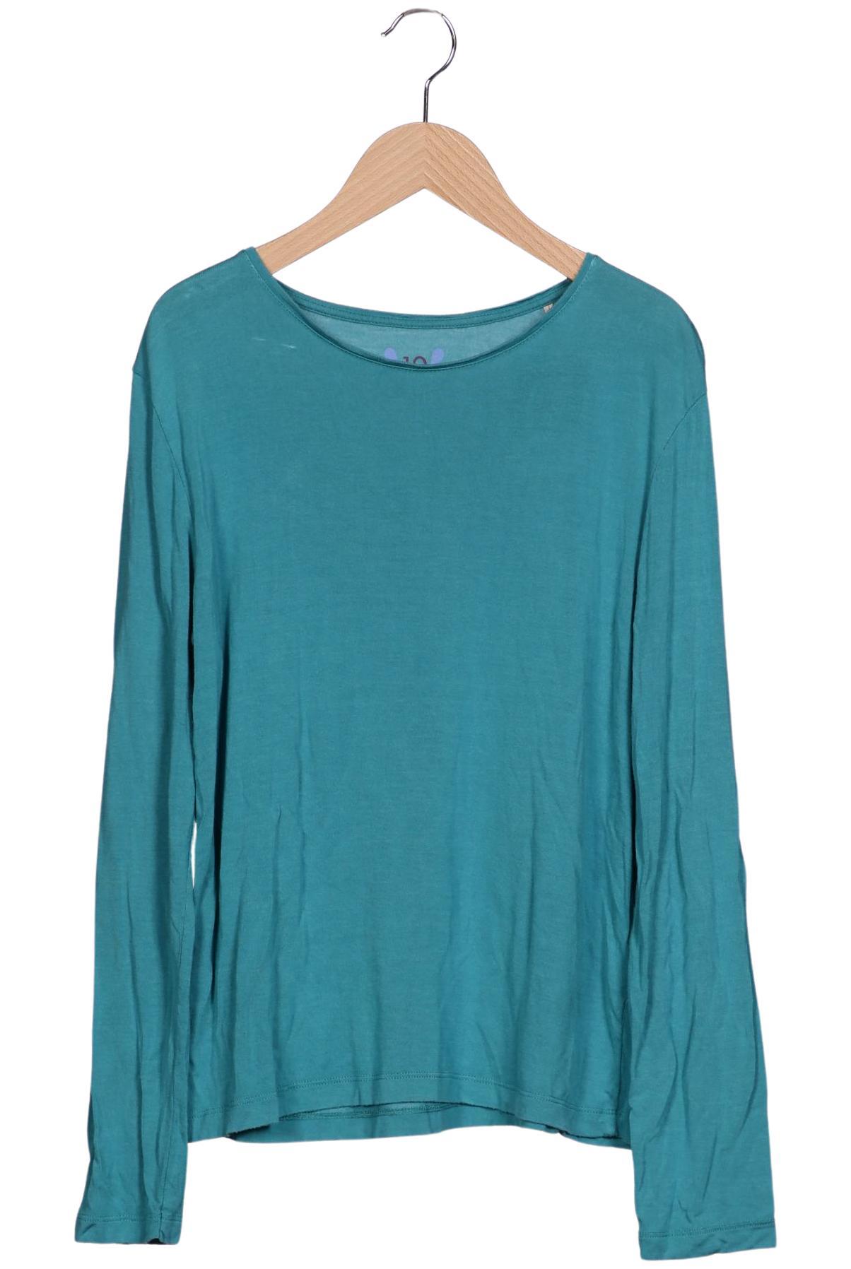 

Gudrun Sjödén Damen Langarmshirt, türkis, Gr. 42