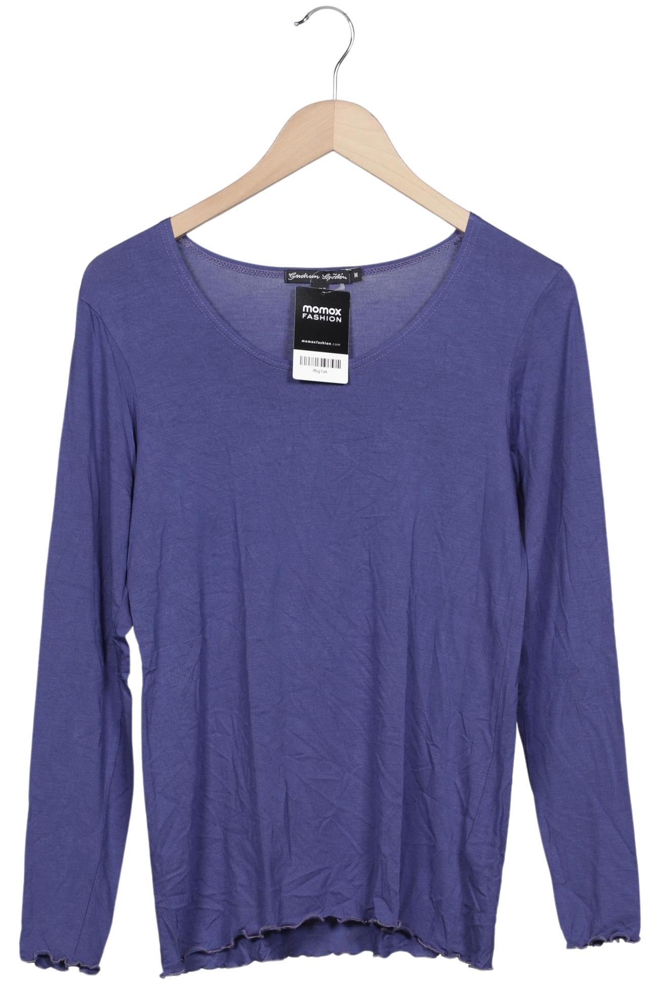 

Gudrun Sjödén Damen Langarmshirt, marineblau, Gr. 38