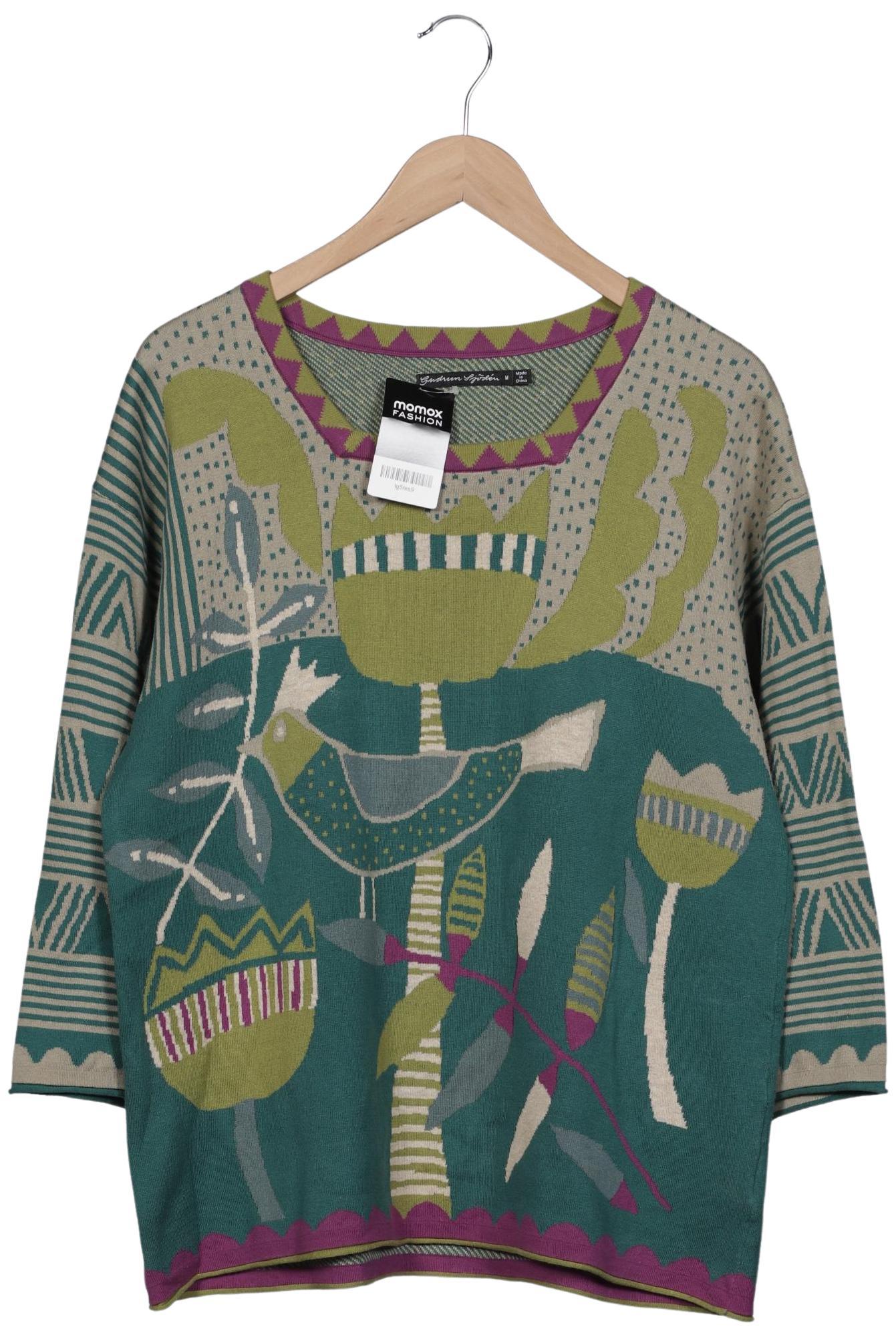 

Gudrun Sjödén Damen Pullover, grün, Gr. 38