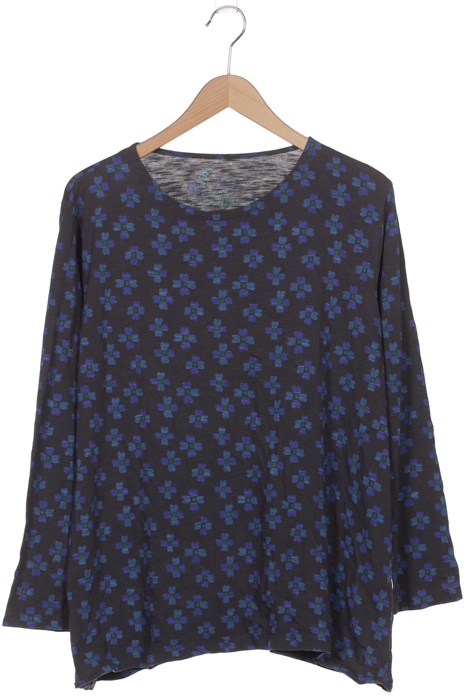 

Gudrun Sjödén Damen Langarmshirt, marineblau, Gr. 44
