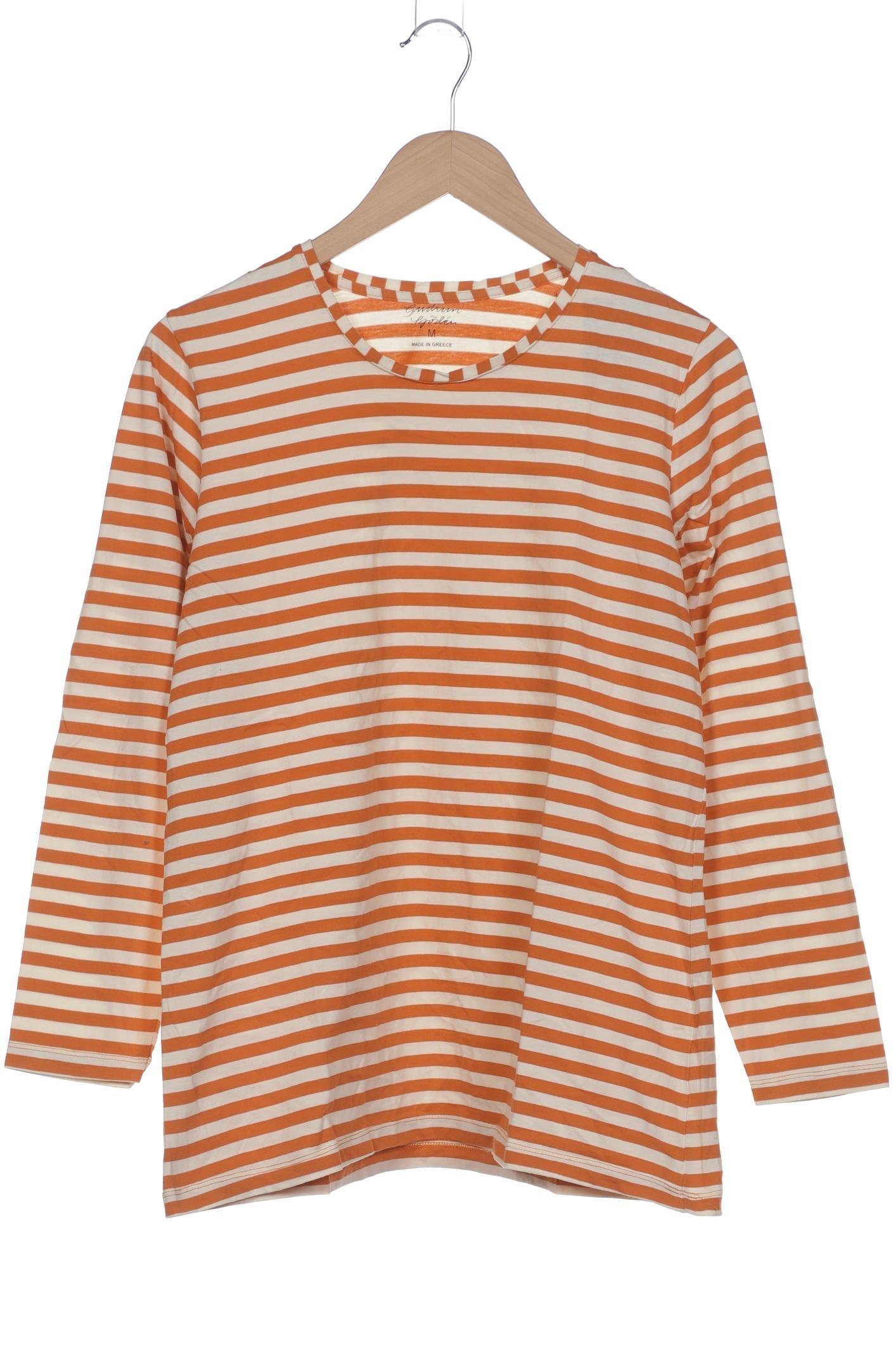 

Gudrun Sjödén Damen Langarmshirt, orange, Gr. 38