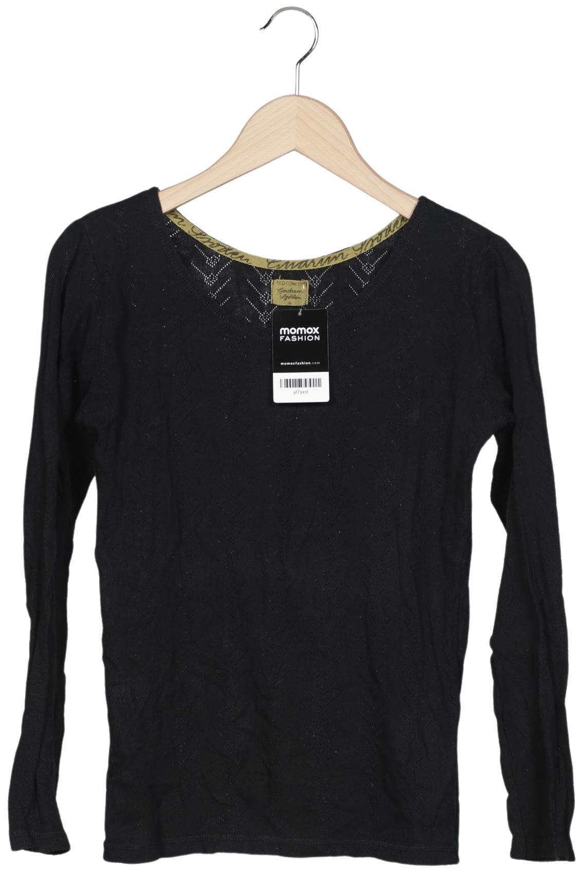 

Gudrun Sjödén Damen Langarmshirt, schwarz, Gr. 38