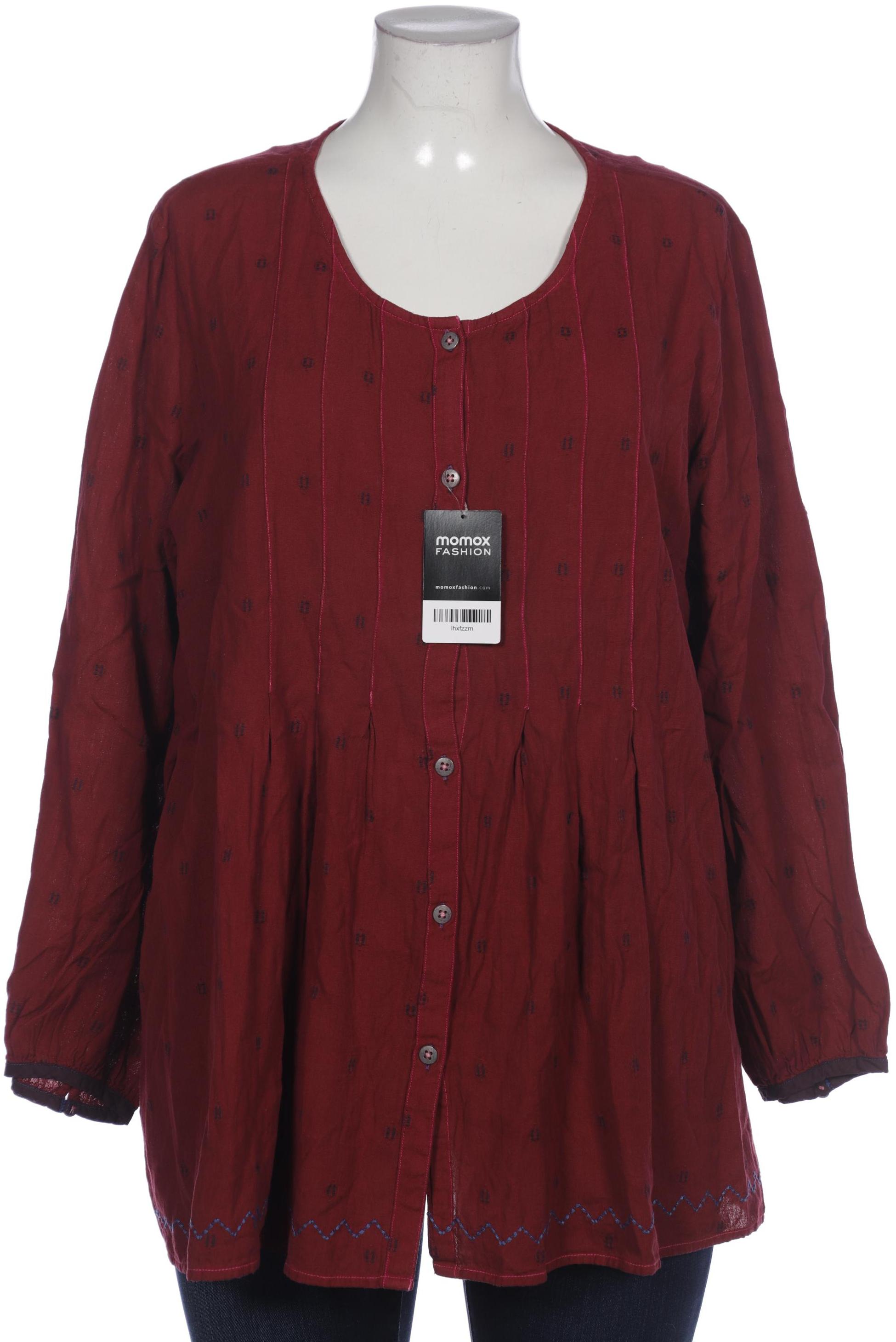 

Gudrun Sjödén Damen Bluse, bordeaux, Gr. 46
