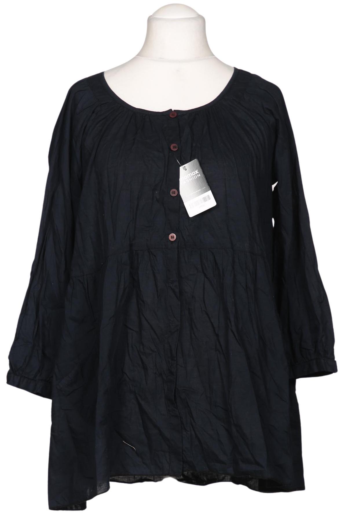 

Gudrun Sjödén Damen Bluse, marineblau, Gr. 42