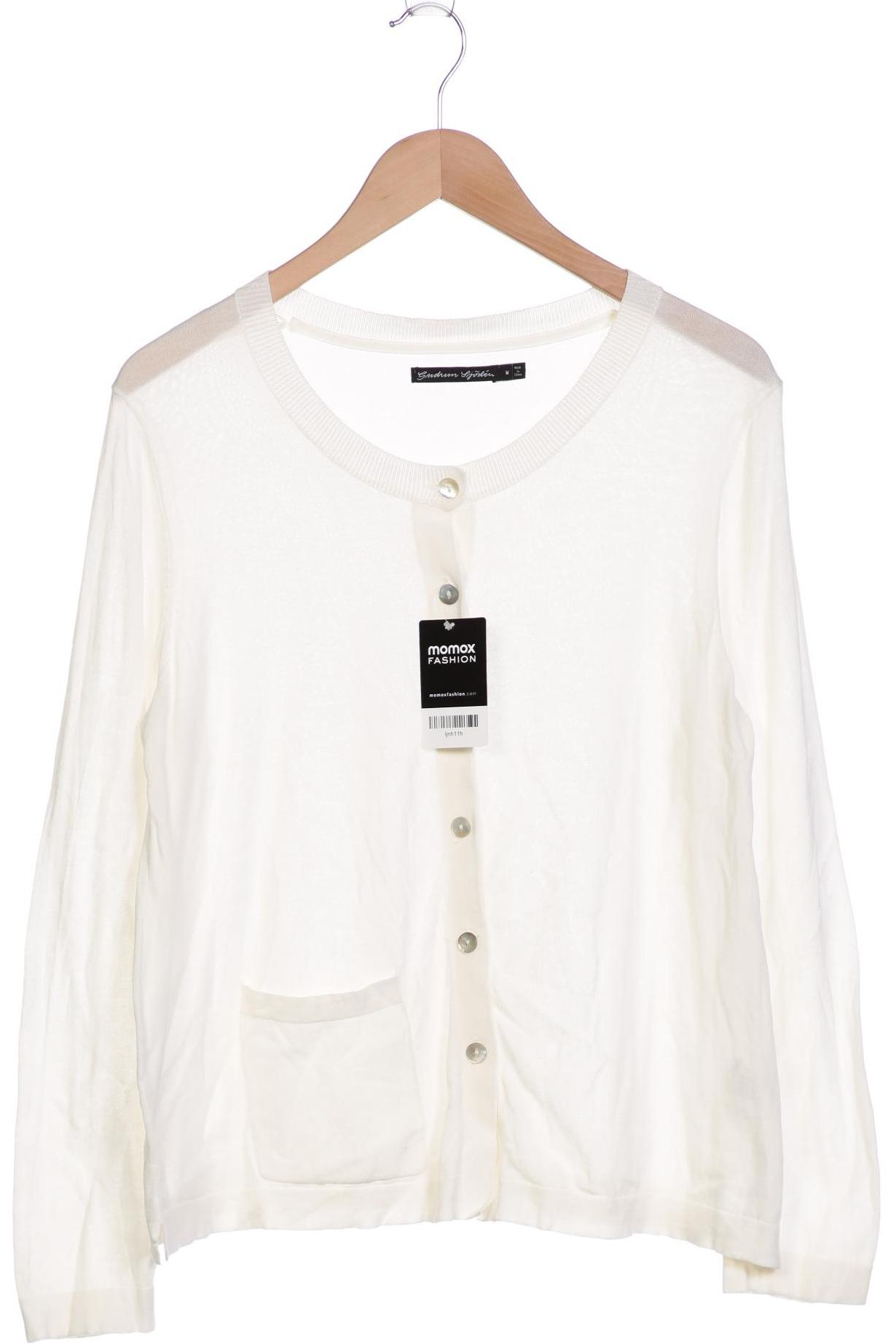 

Gudrun Sjödén Damen Strickjacke, cremeweiß