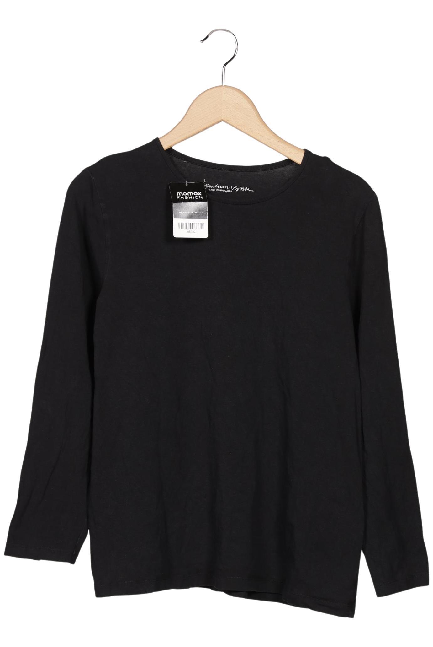 

Gudrun Sjödén Damen Langarmshirt, schwarz, Gr. 42
