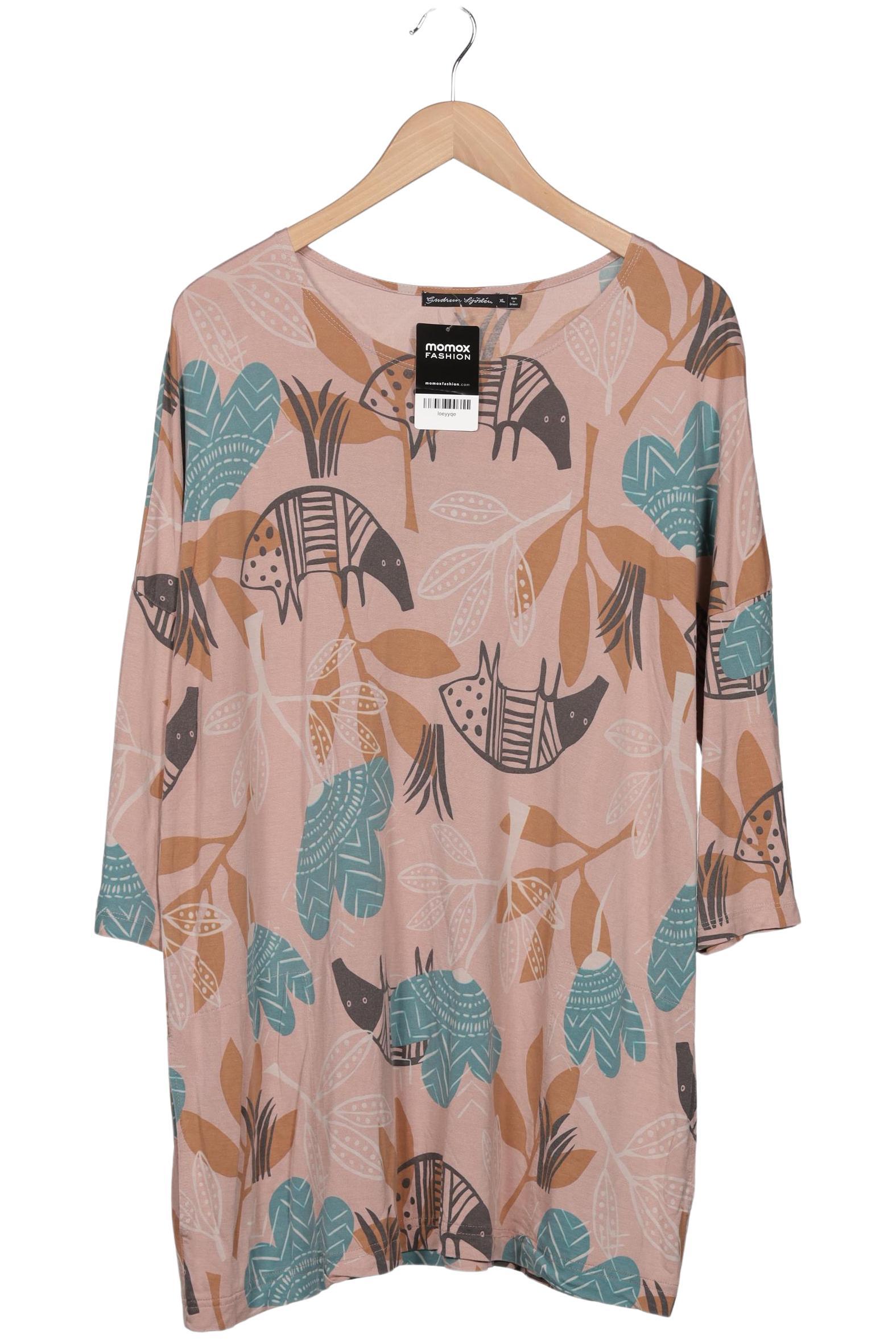

Gudrun Sjödén Damen Langarmshirt, pink, Gr. 44
