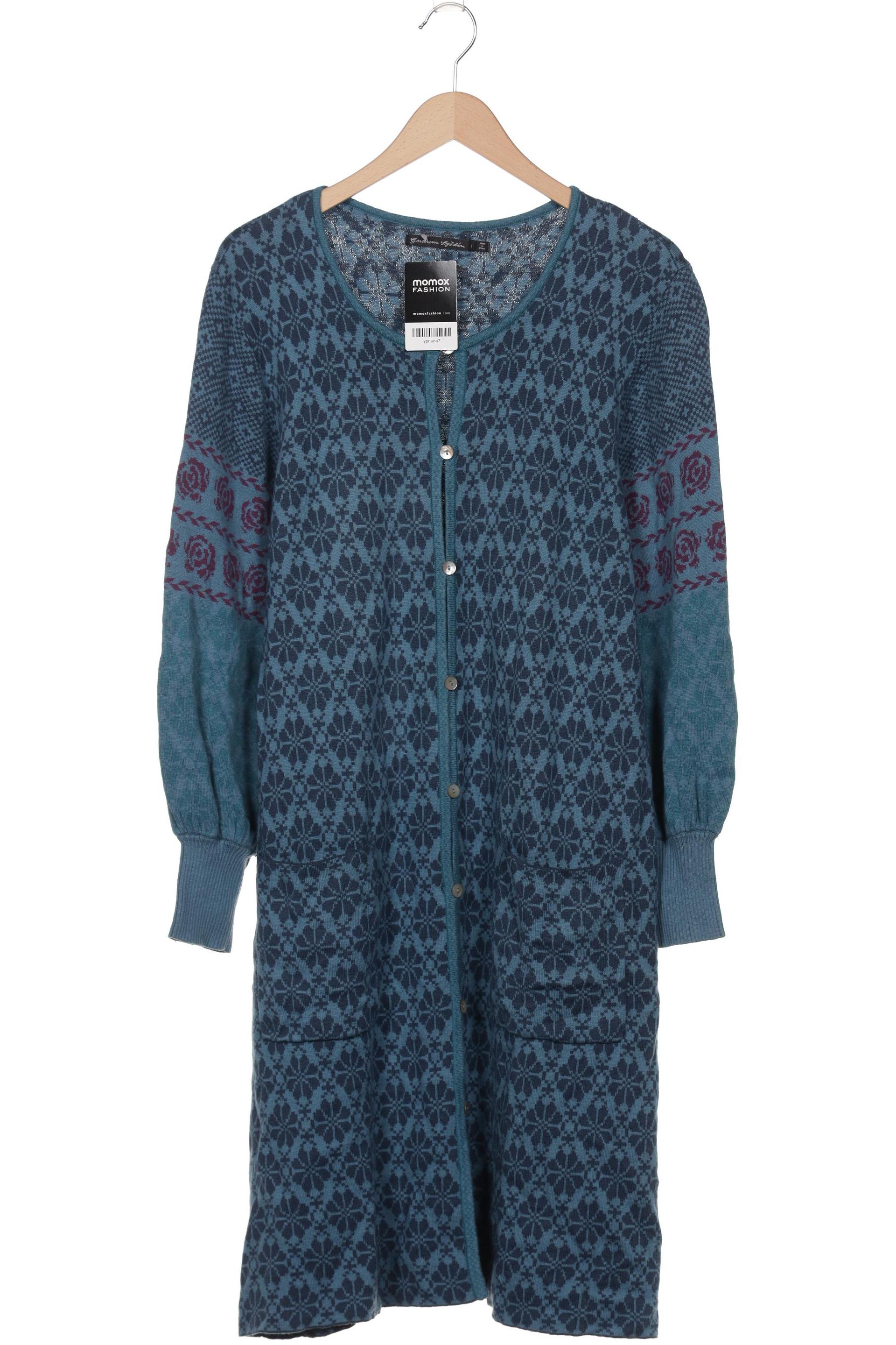 

Gudrun Sjödén Damen Strickjacke, blau, Gr. 42