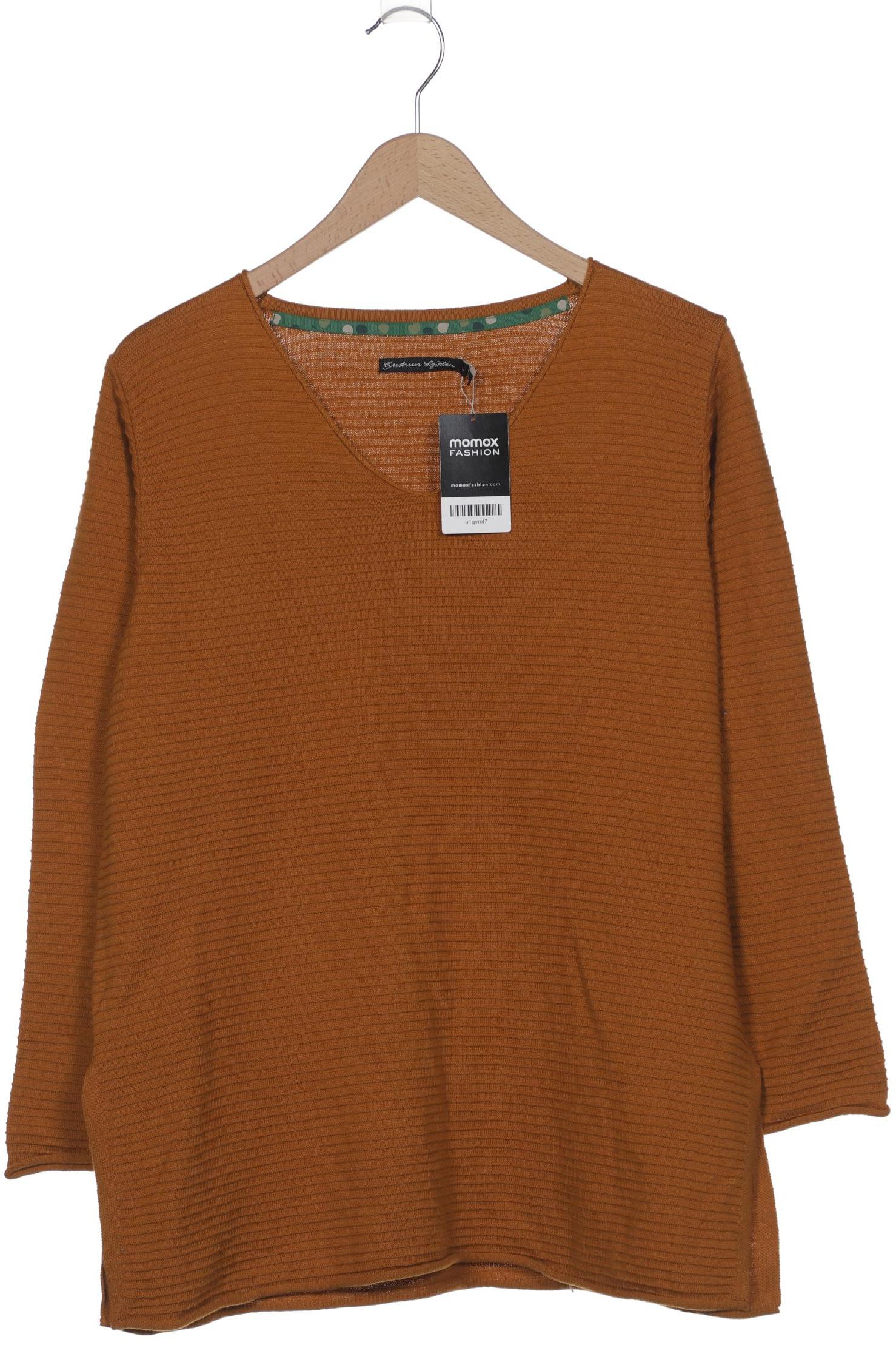 

Gudrun Sjödén Damen Pullover, orange, Gr. 42