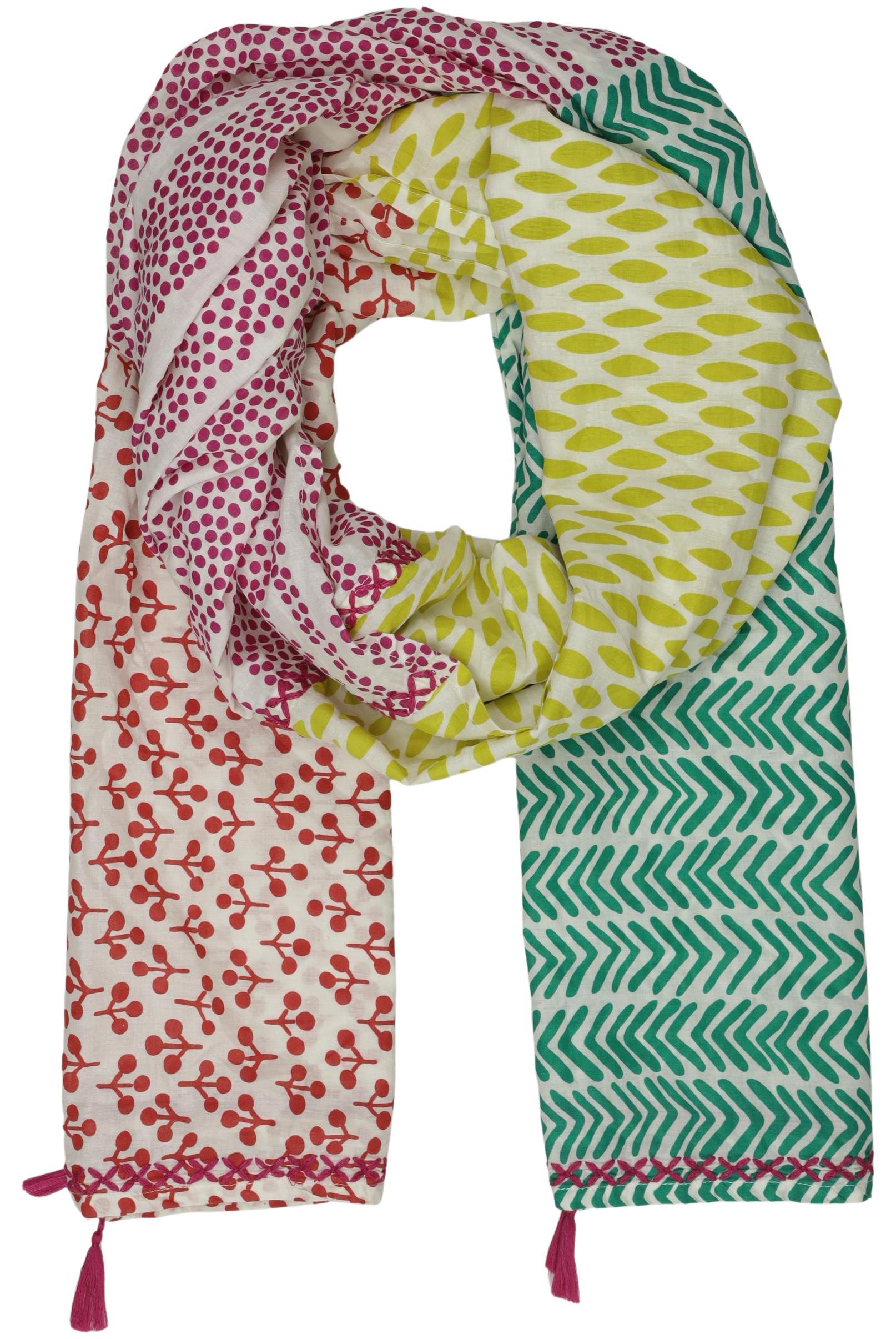 

Gudrun Sjödén Damen Schal, mehrfarbig, Gr.