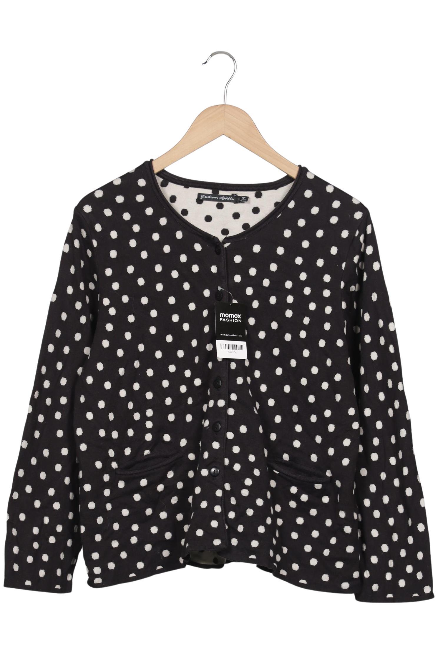 

Gudrun Sjödén Damen Strickjacke, schwarz, Gr. 42