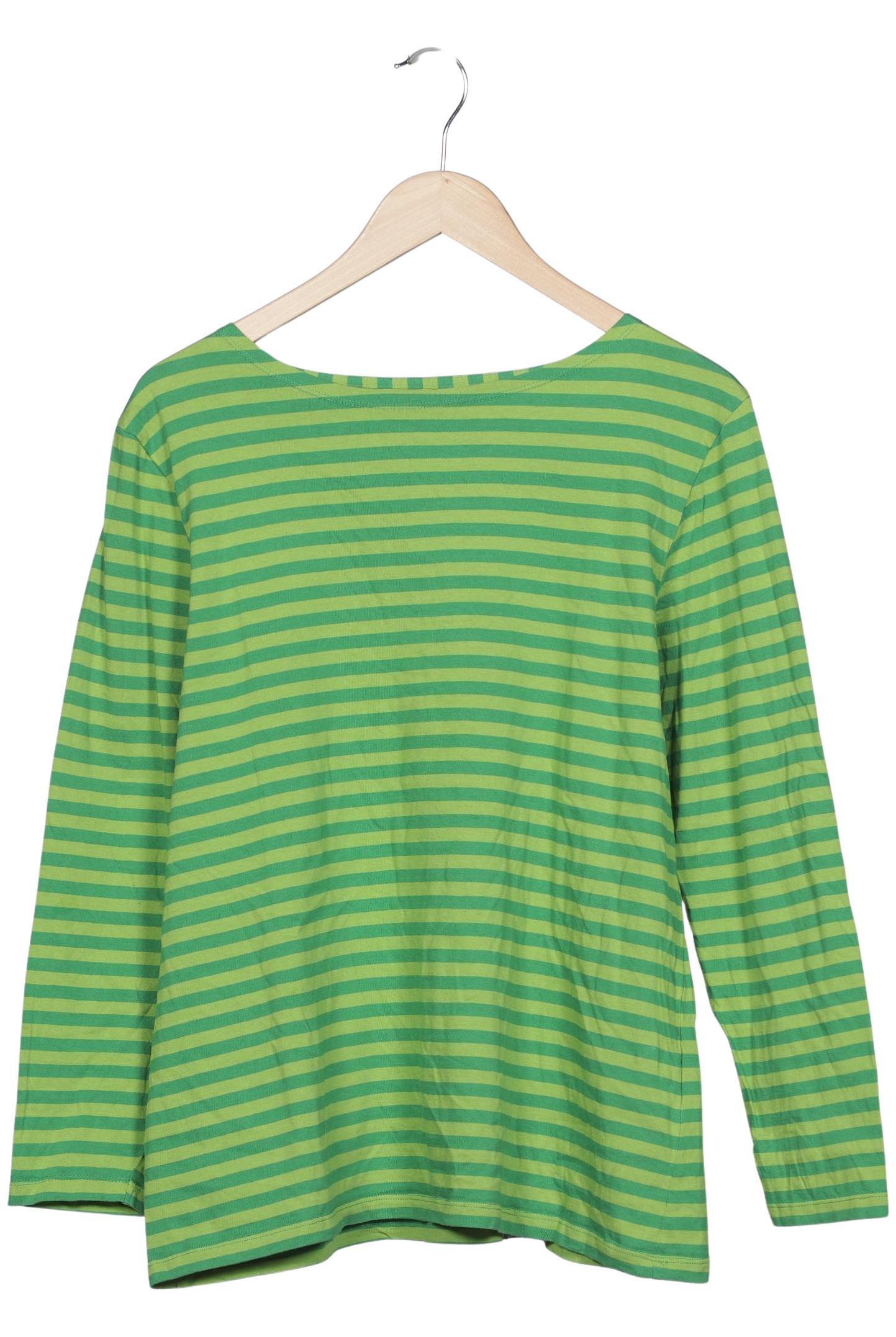 

Gudrun Sjödén Damen Langarmshirt, hellgrün, Gr. 42