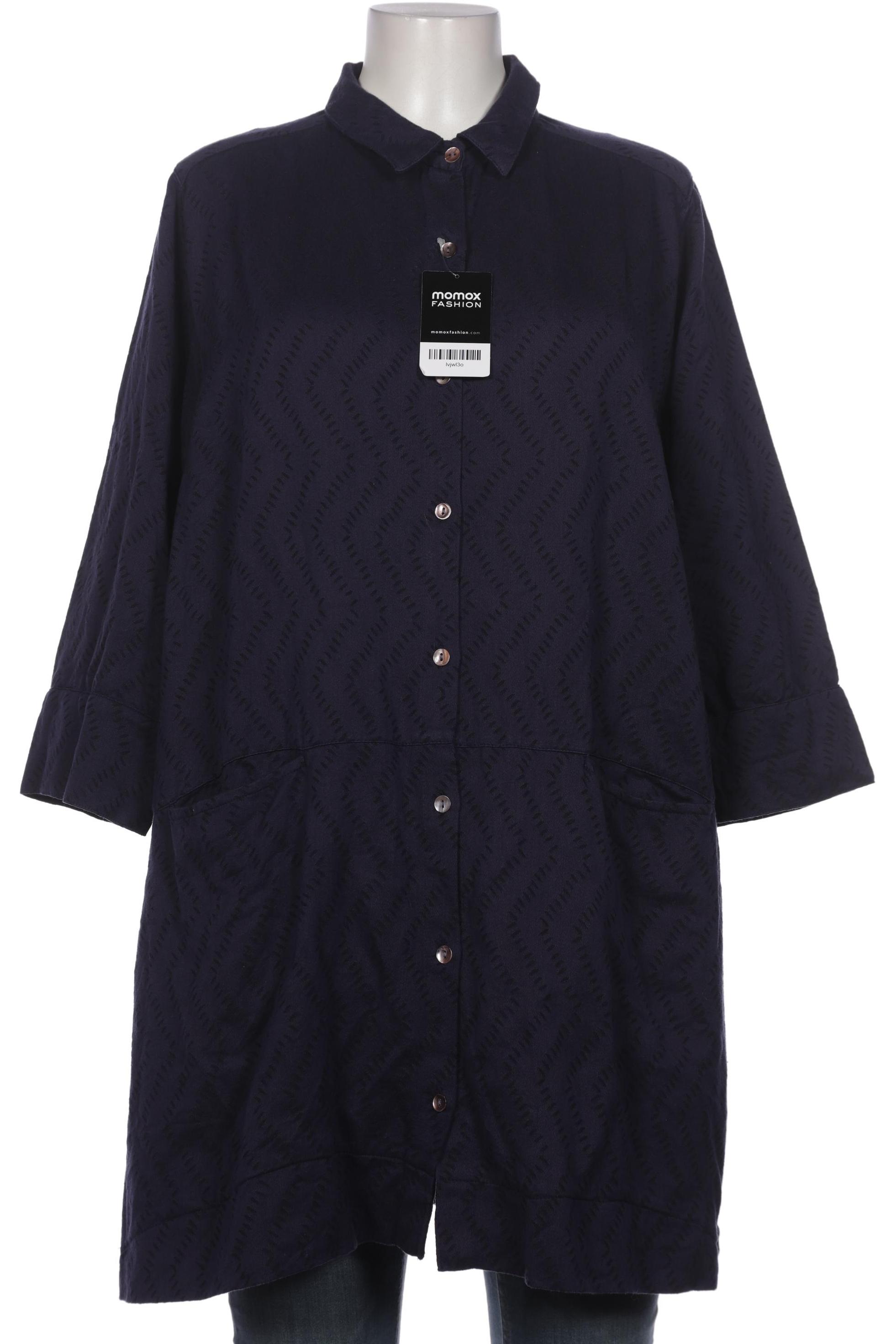 

Gudrun Sjödén Damen Bluse, marineblau, Gr. 44