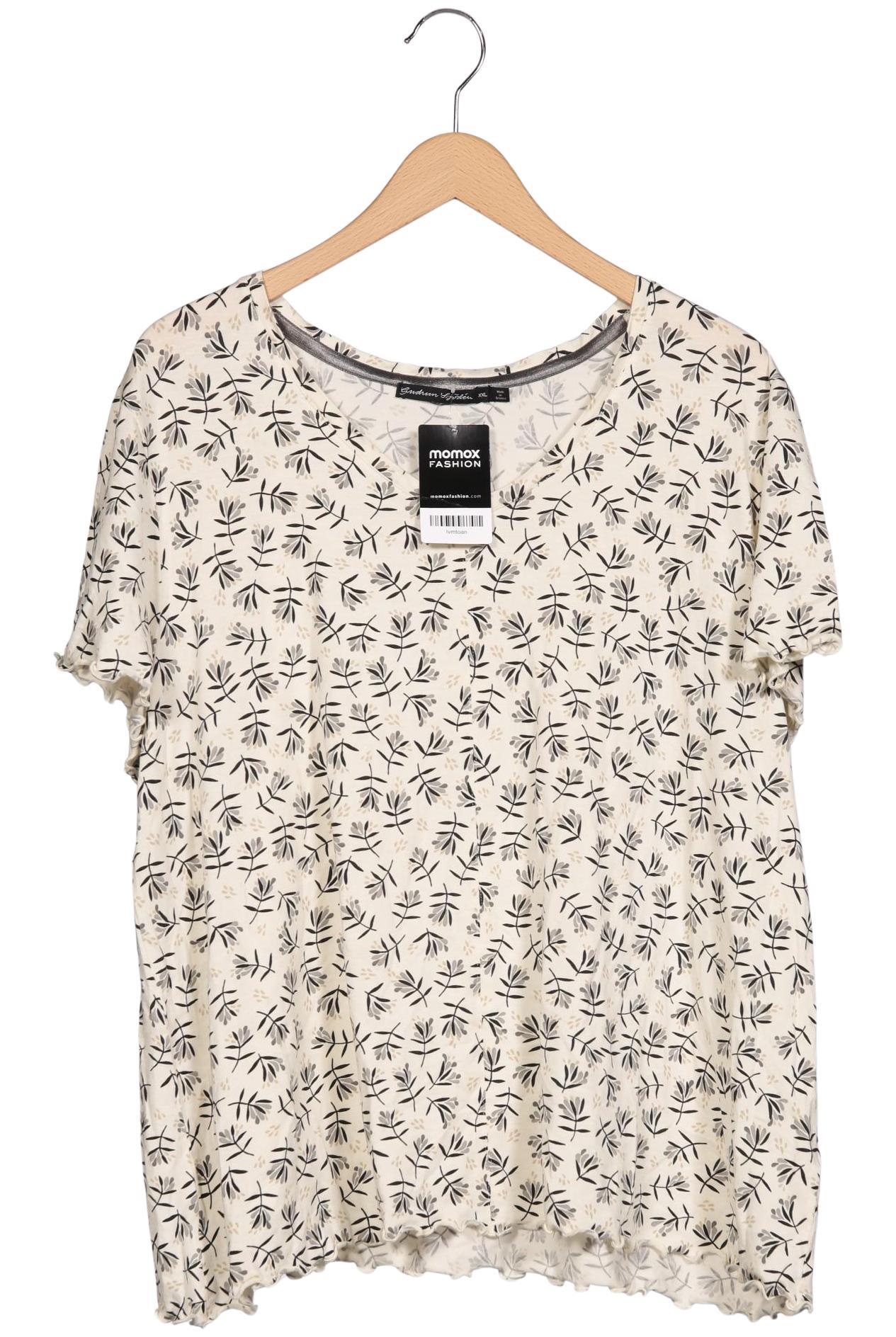 

Gudrun Sjödén Damen T-Shirt, cremeweiß, Gr. 46