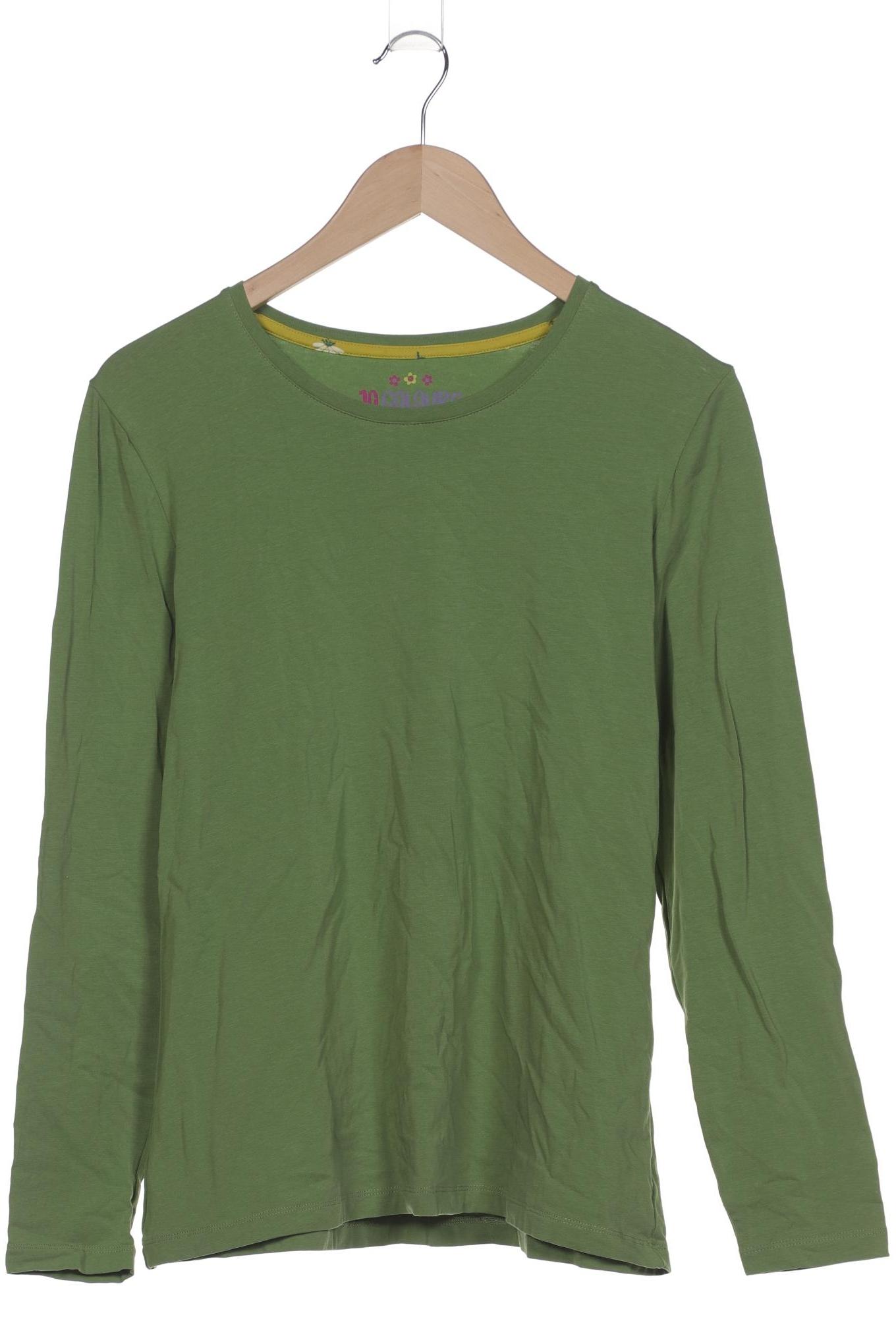 

Gudrun Sjödén Damen Langarmshirt, grün, Gr. 42