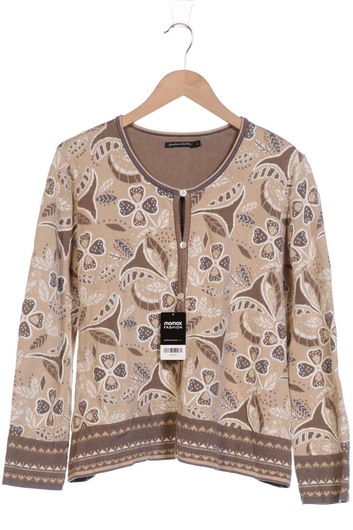 

Gudrun Sjödén Damen Strickjacke, beige, Gr. 42
